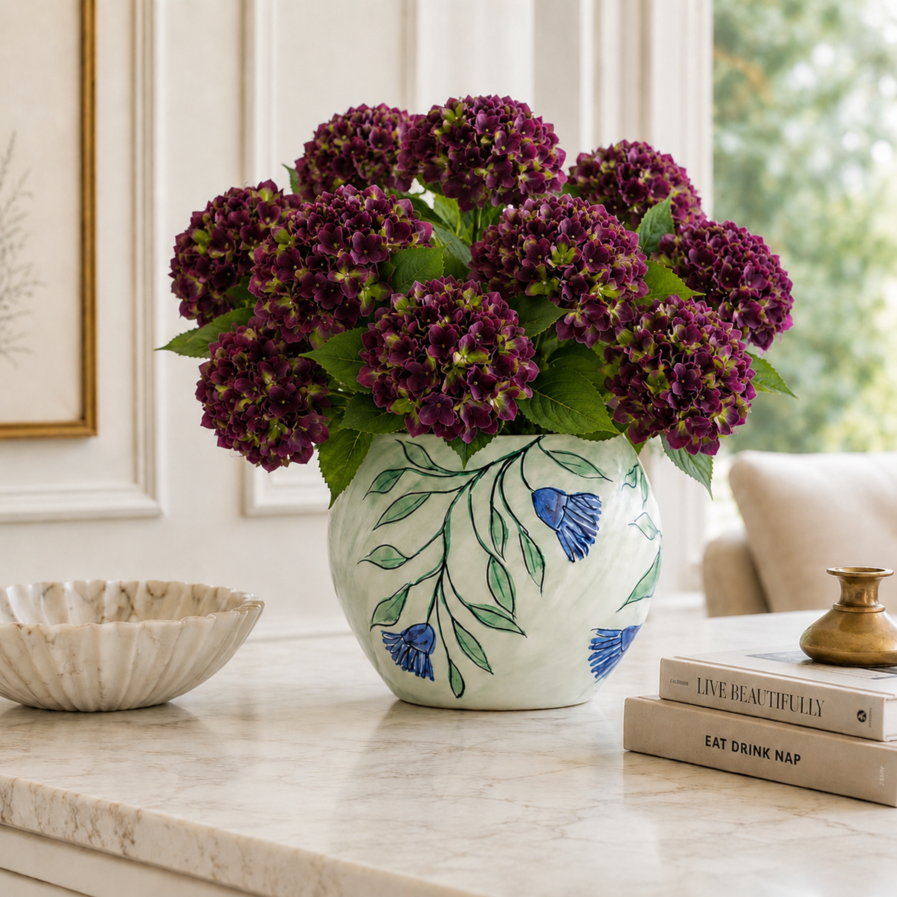 Hydrangea Stem L67 cm