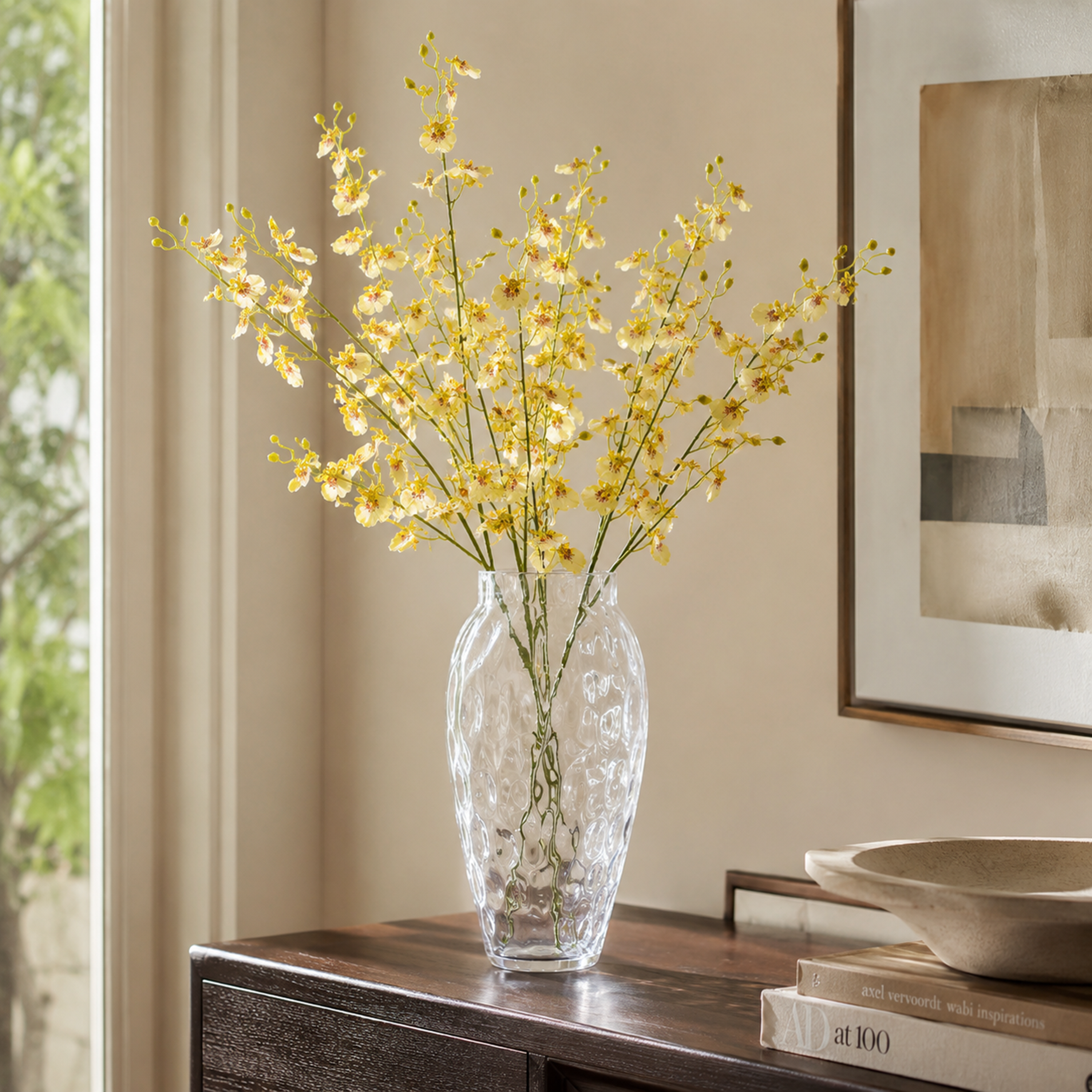 Dancing Orchid Spray L125 cm