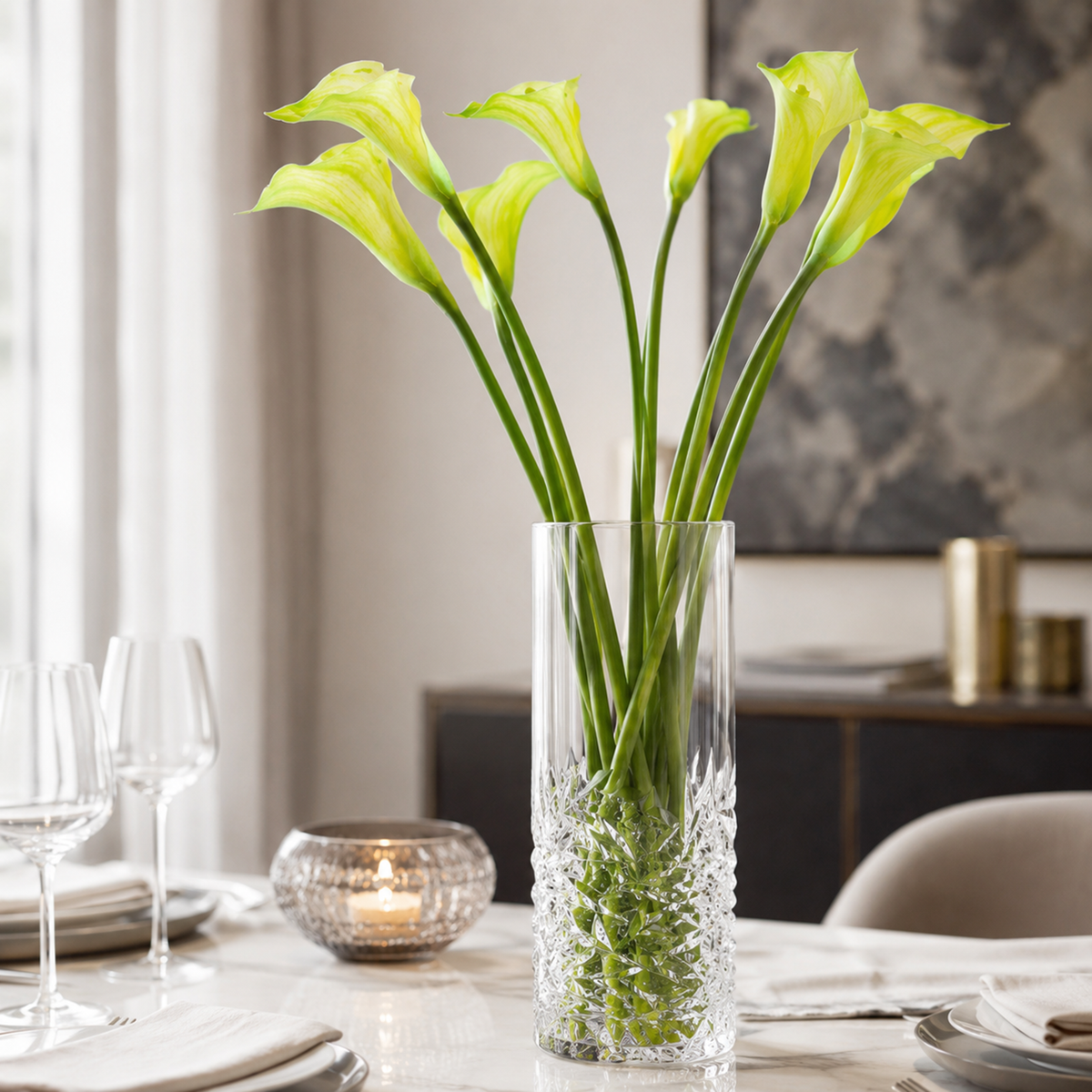 Calla Lily Stem L77 cm
