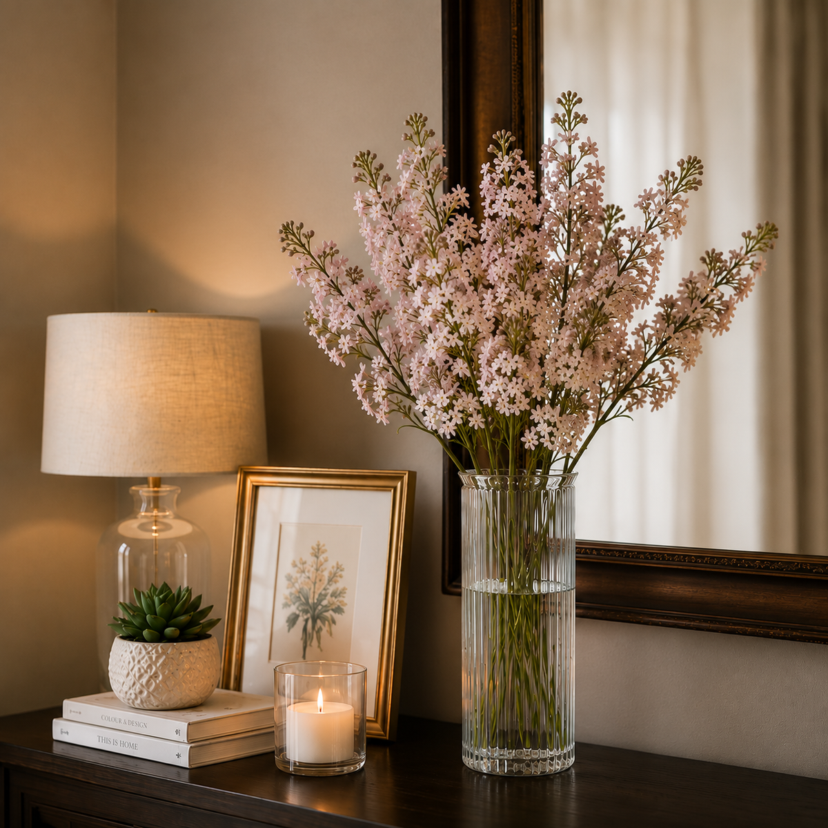 Lilac Stem L67 cm