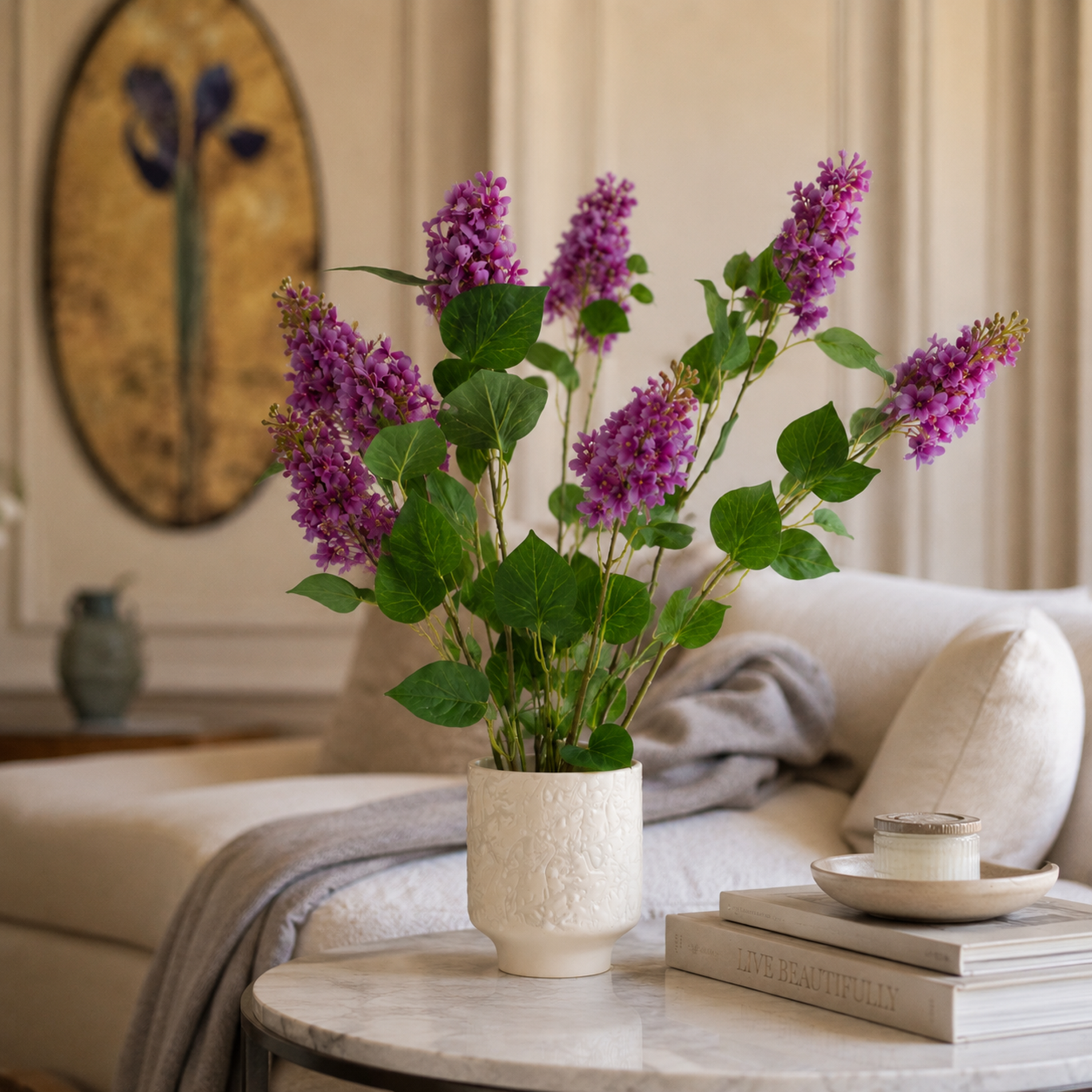 Lilac Stem L62 cm
