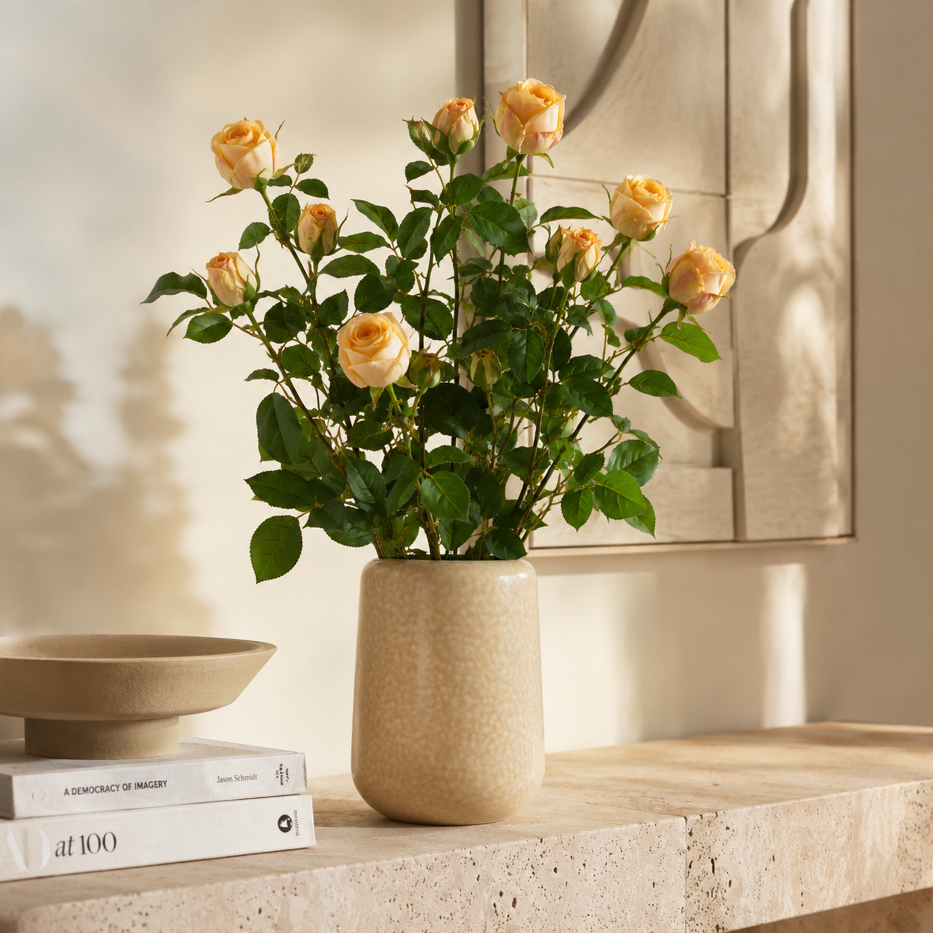 Rose Spray L58 cm