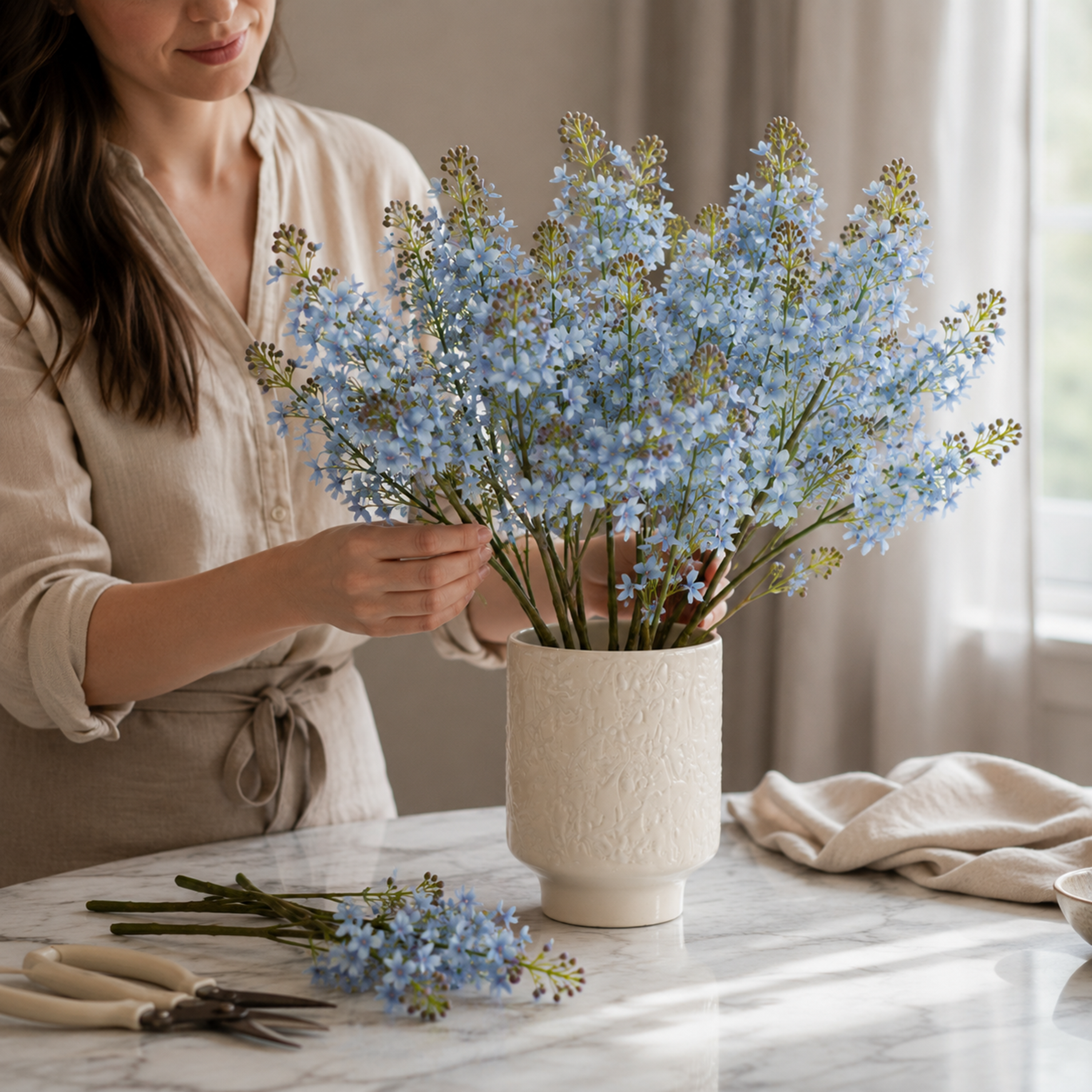 Lilac Stem L67 cm
