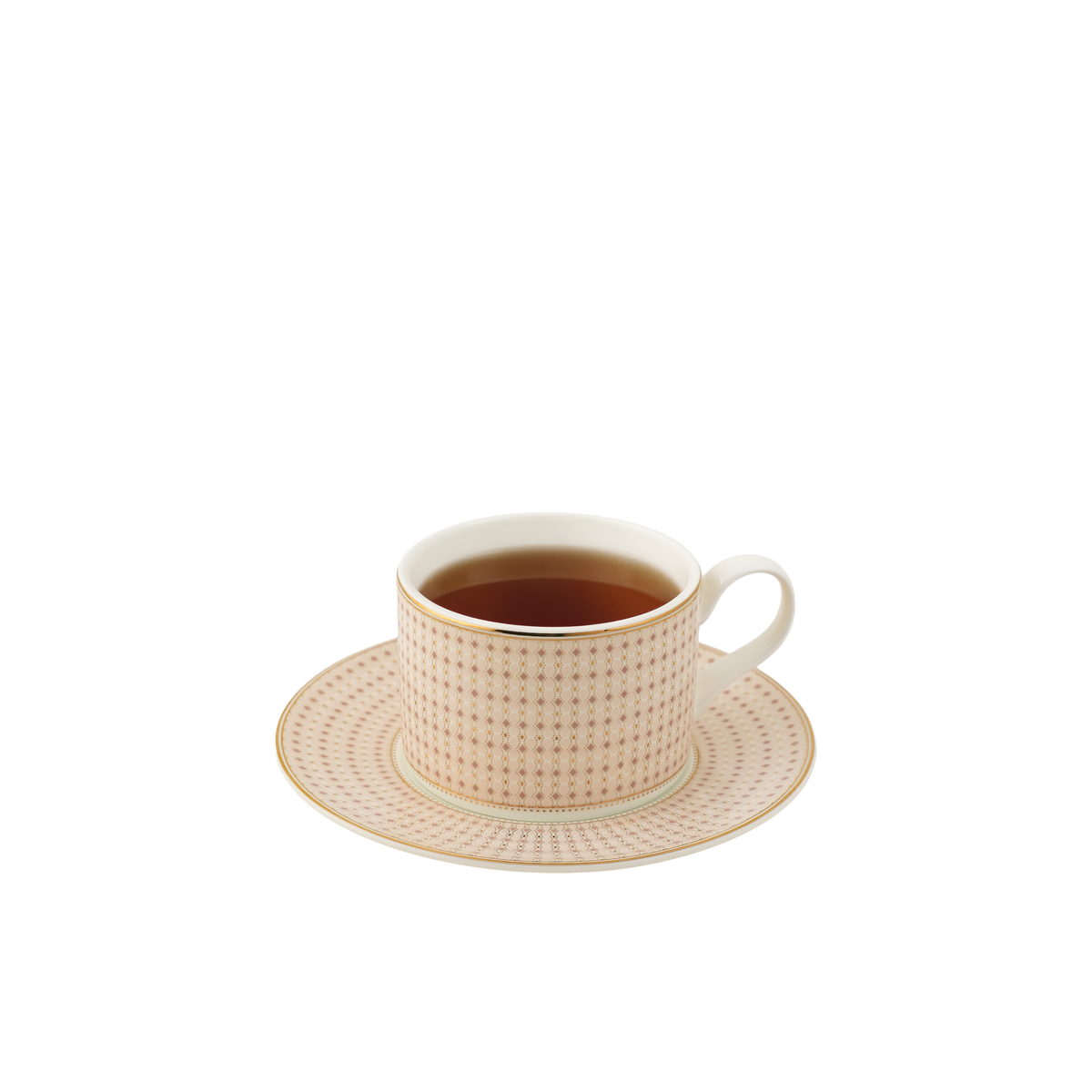 Grace Gold Tea Cup & Saucer S/2