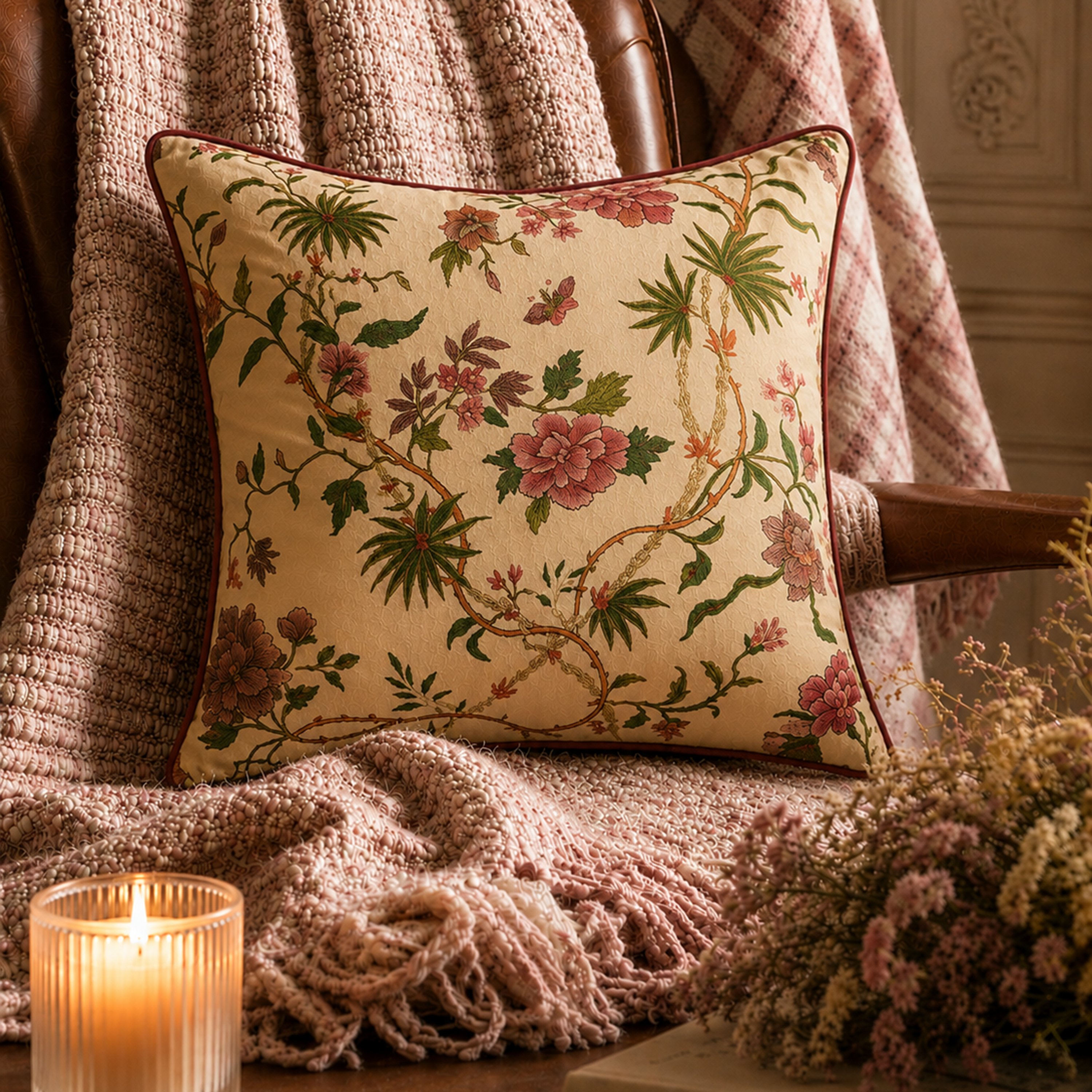 Indienne Decorative Cushion