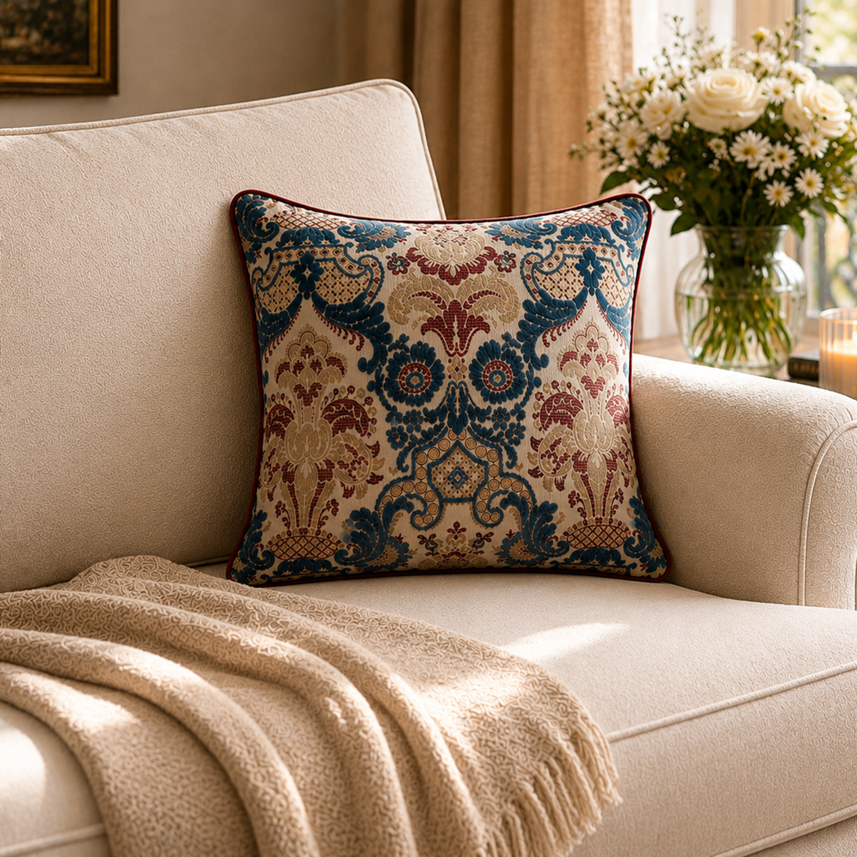 Devore Decorative Cushion