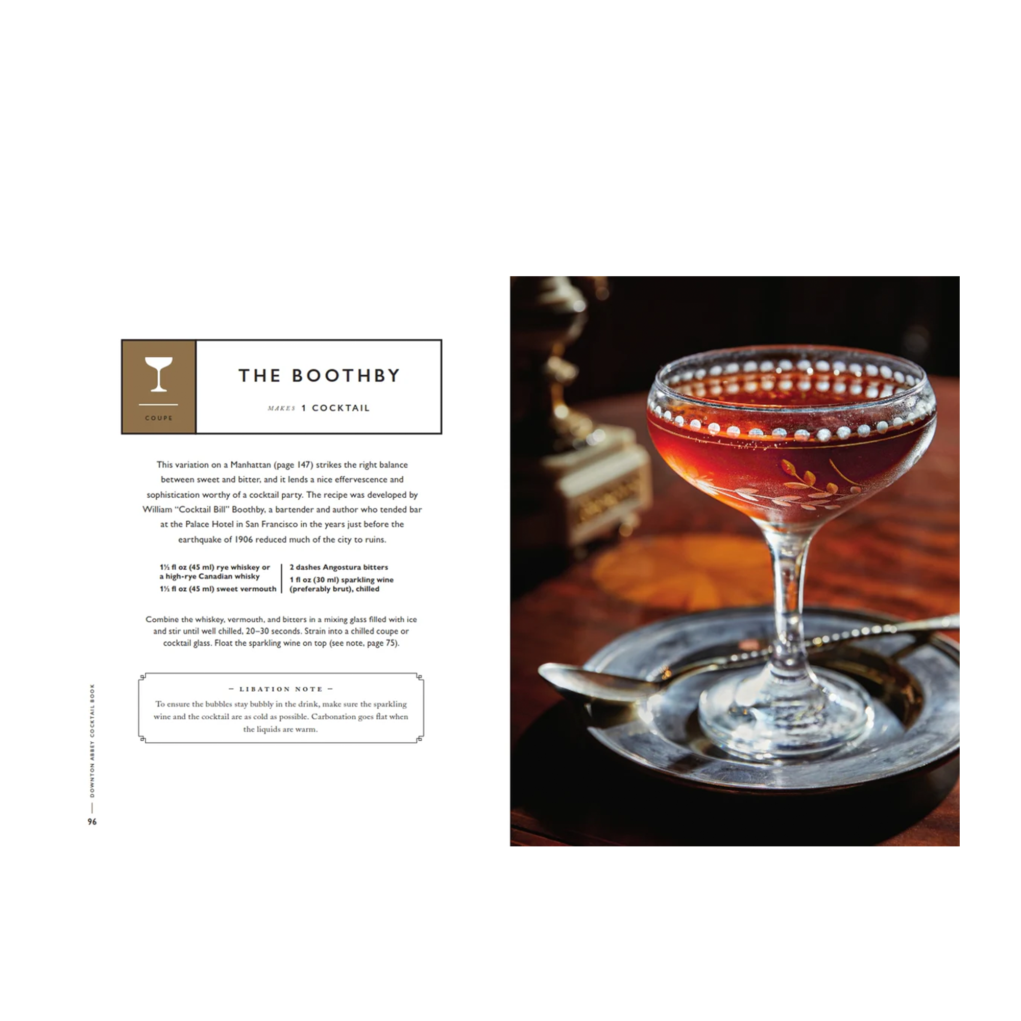 Downton Abbey Cocktail Book