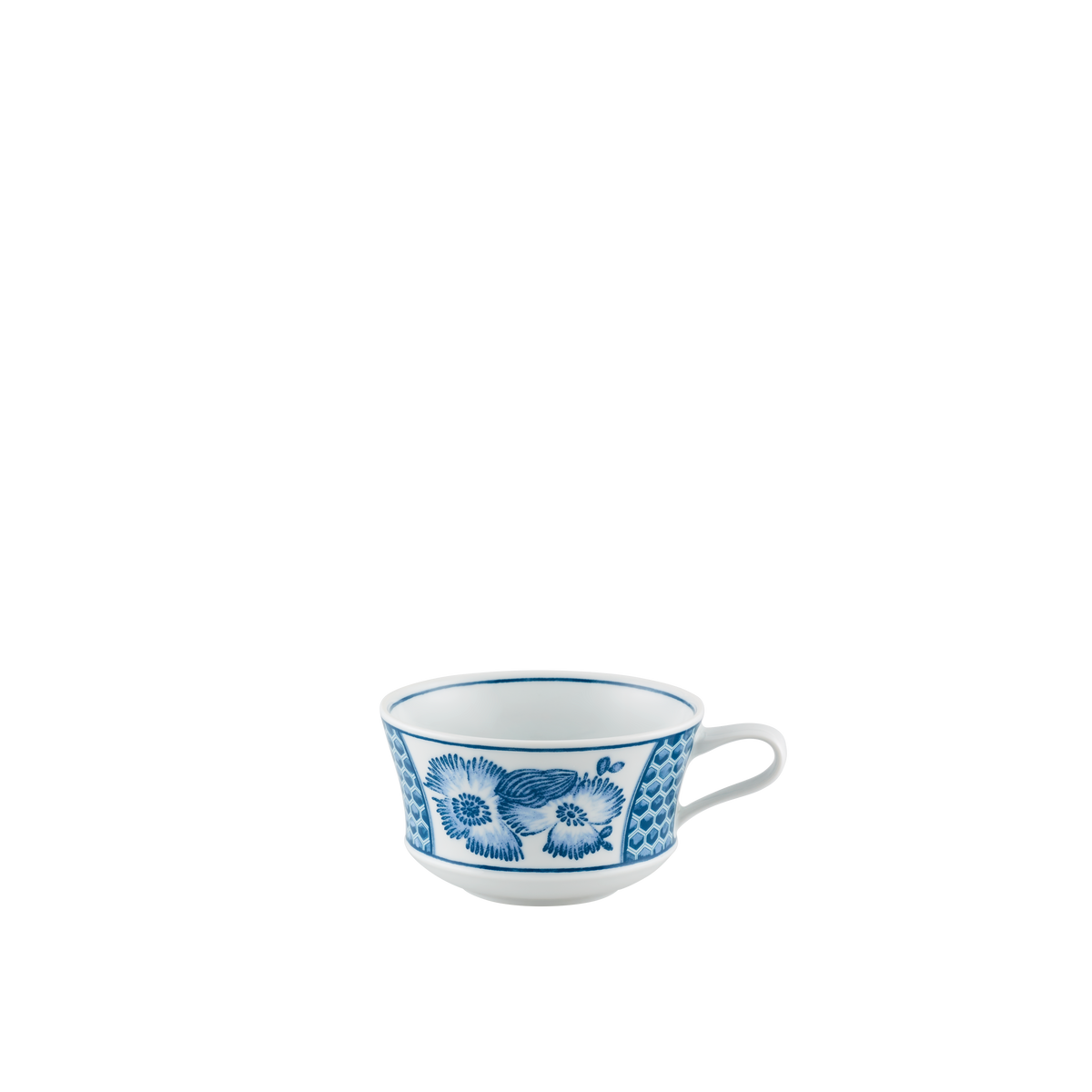 Coralina Blue Tea Cup and Saucer