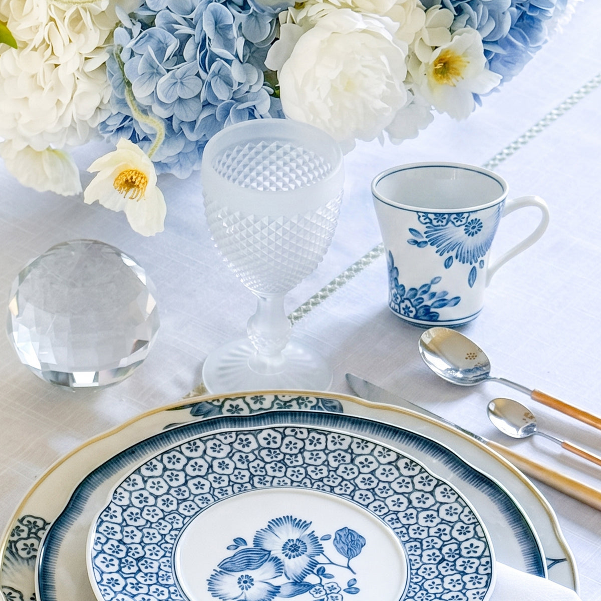 Coralina Blue Mug