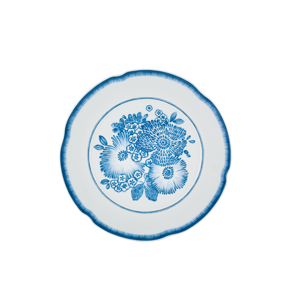 Coralina Blue Dinner Plate