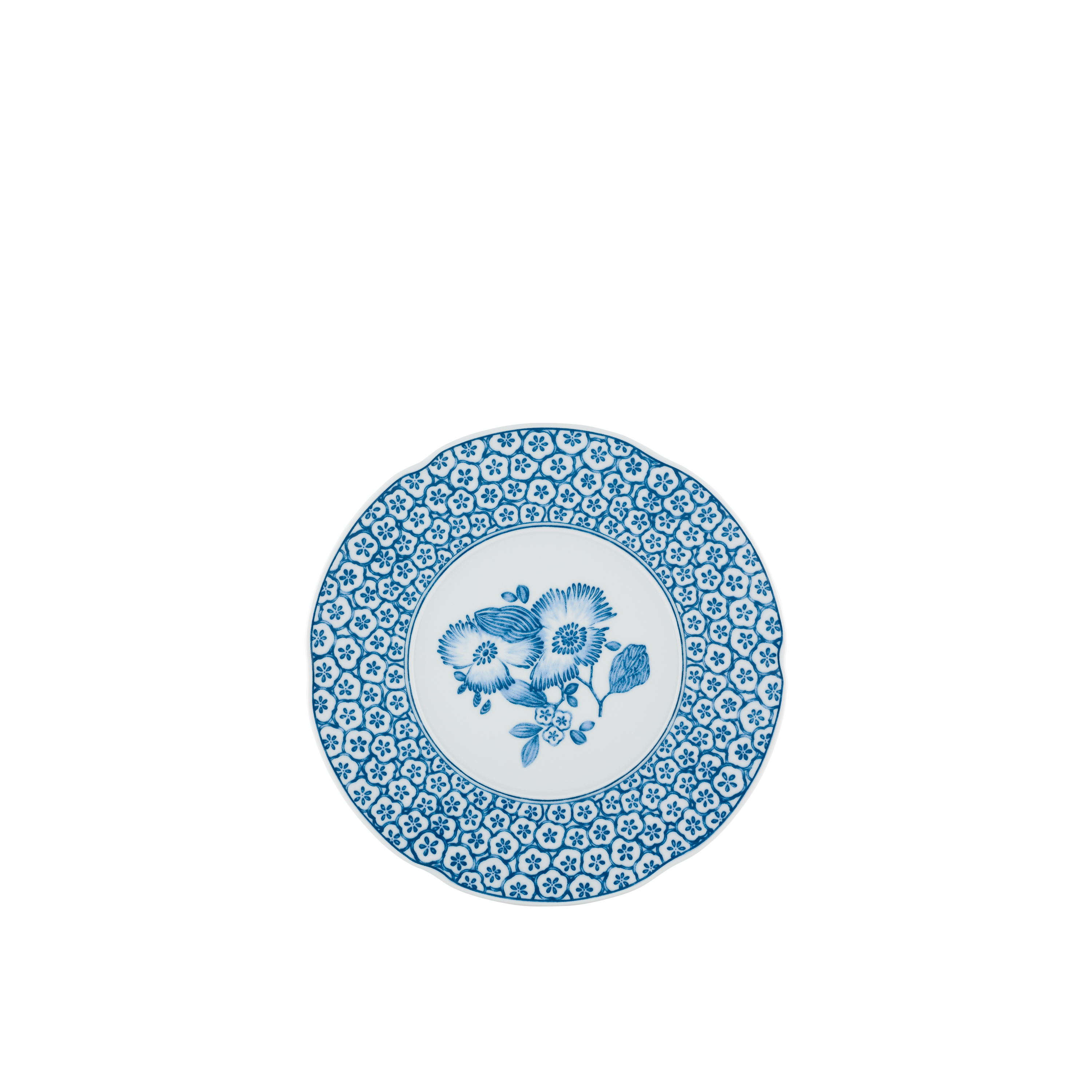 Coralina Blue Dessert Plate