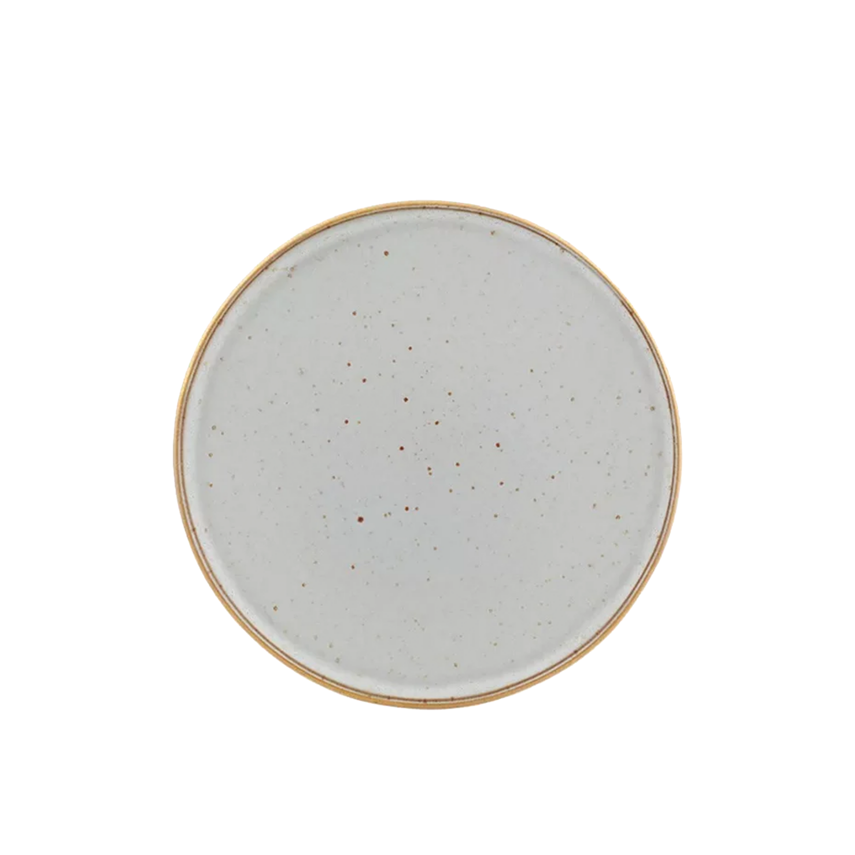 Gold Stone Dinner Plate