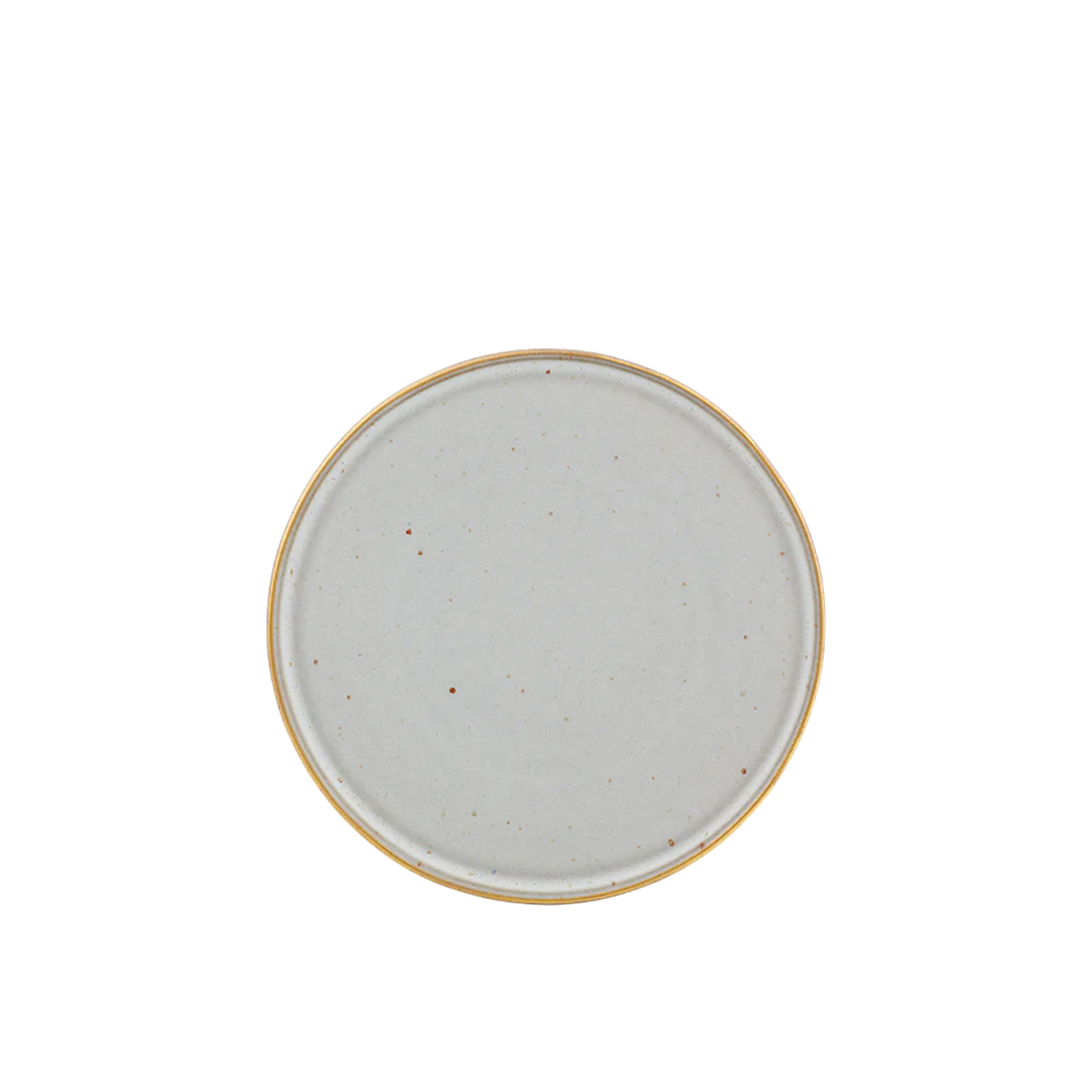 Gold Stone Dessert Plate