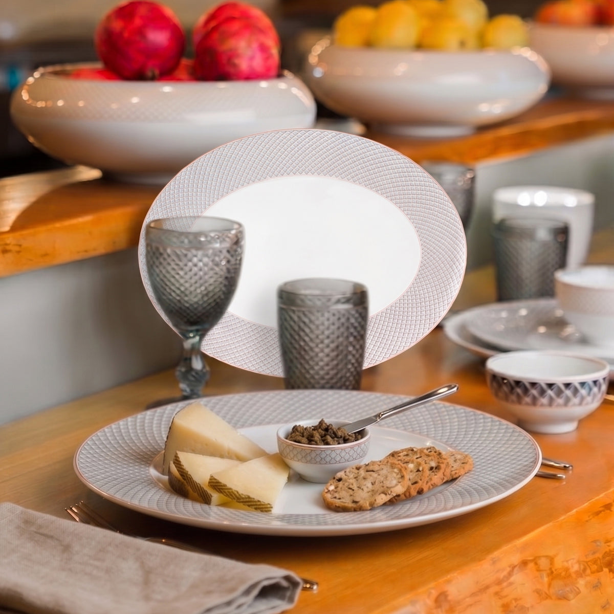 Maya Large Oval Platter