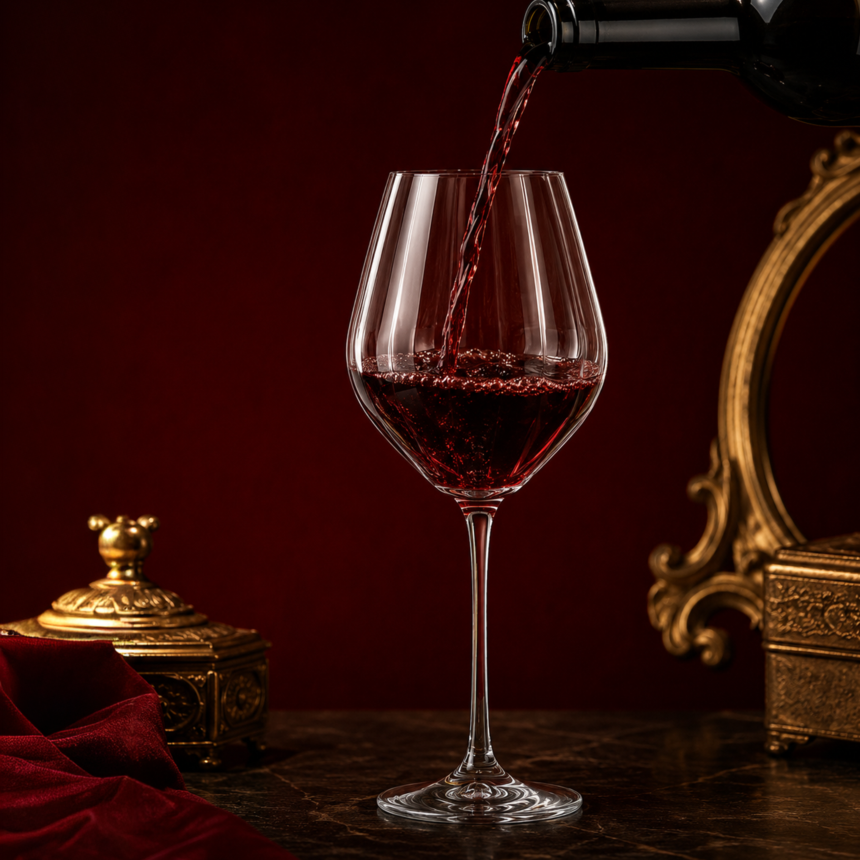Optiq Red Wine Glass