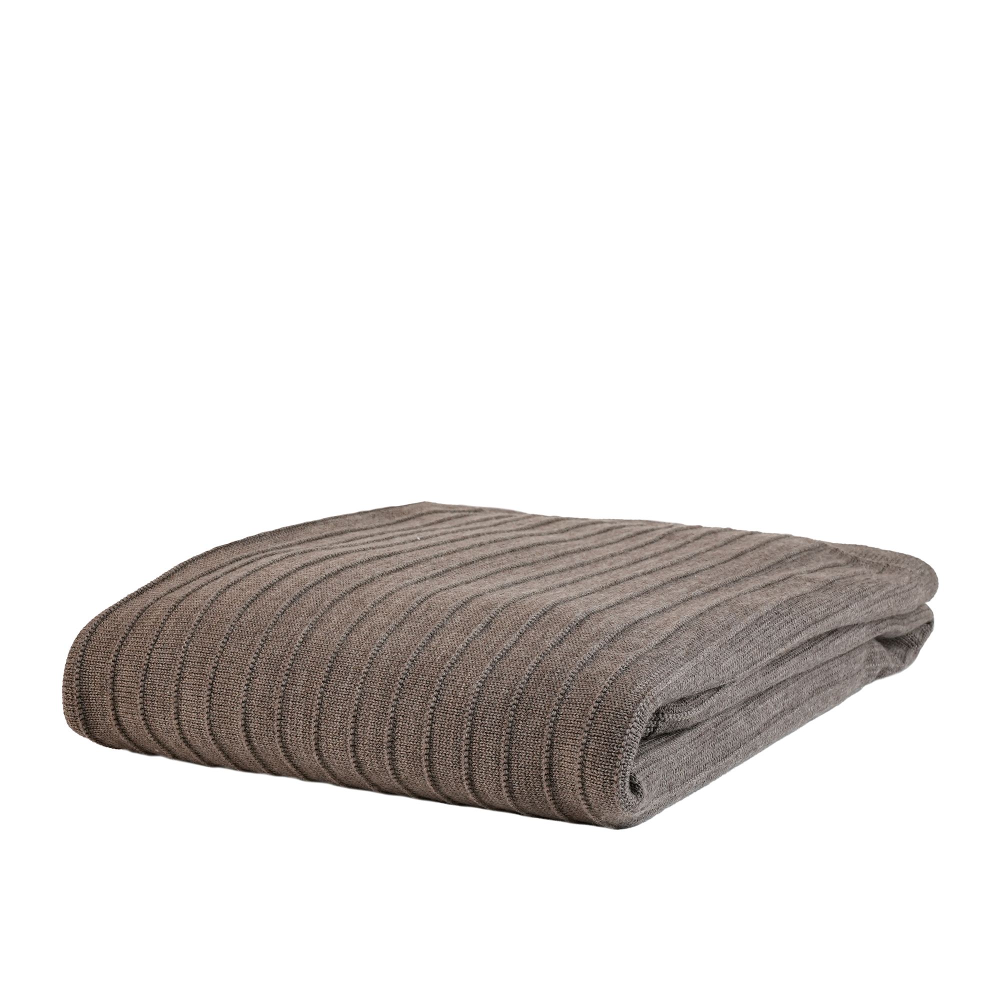 Argyle 100% Woolen Knitted Throw