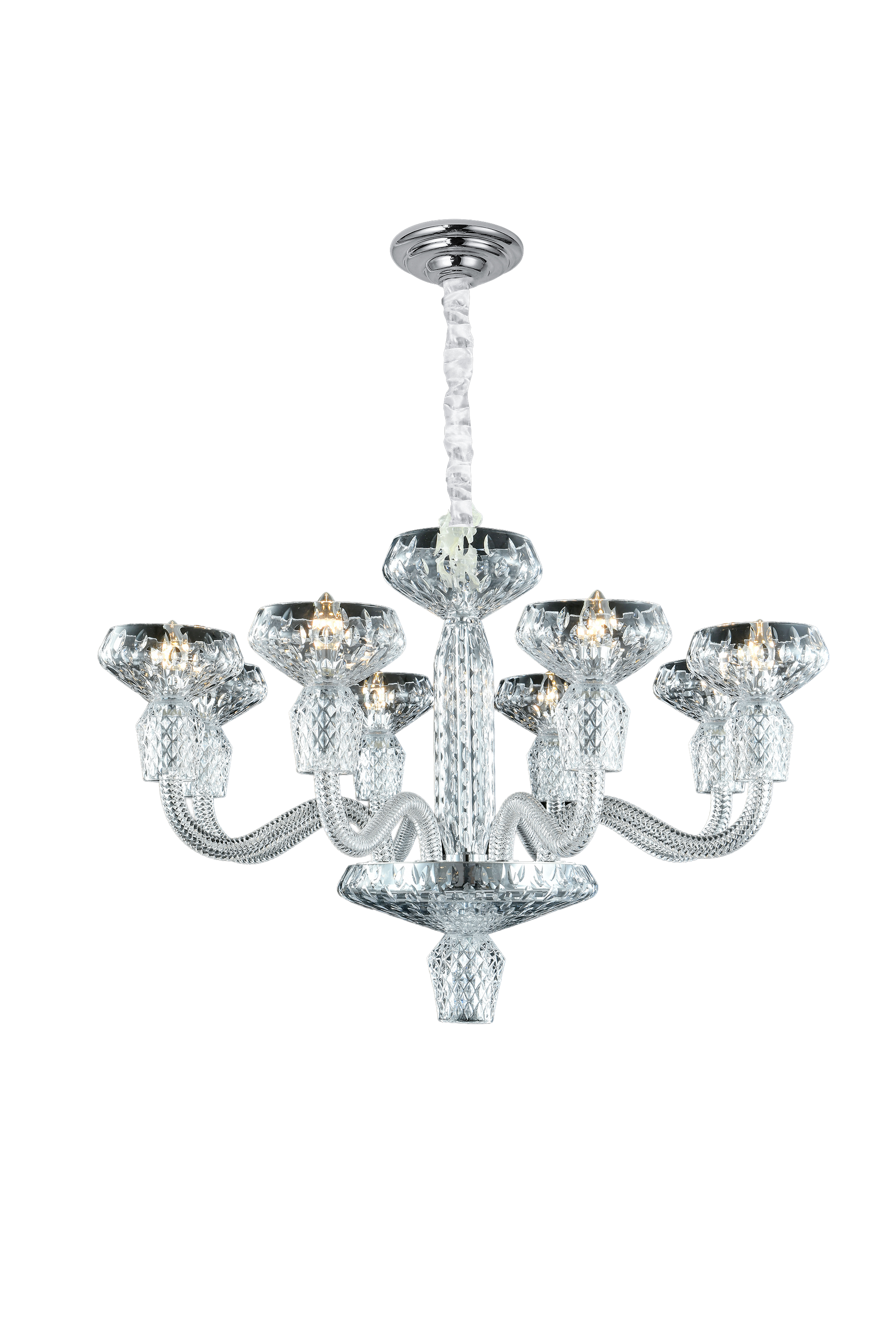 Veridian Chandelier H55 cm