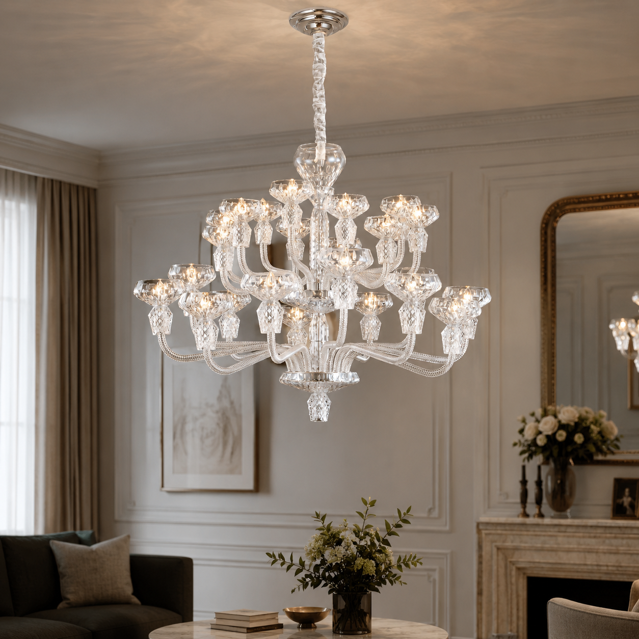Veridian Chandelier H95 cm