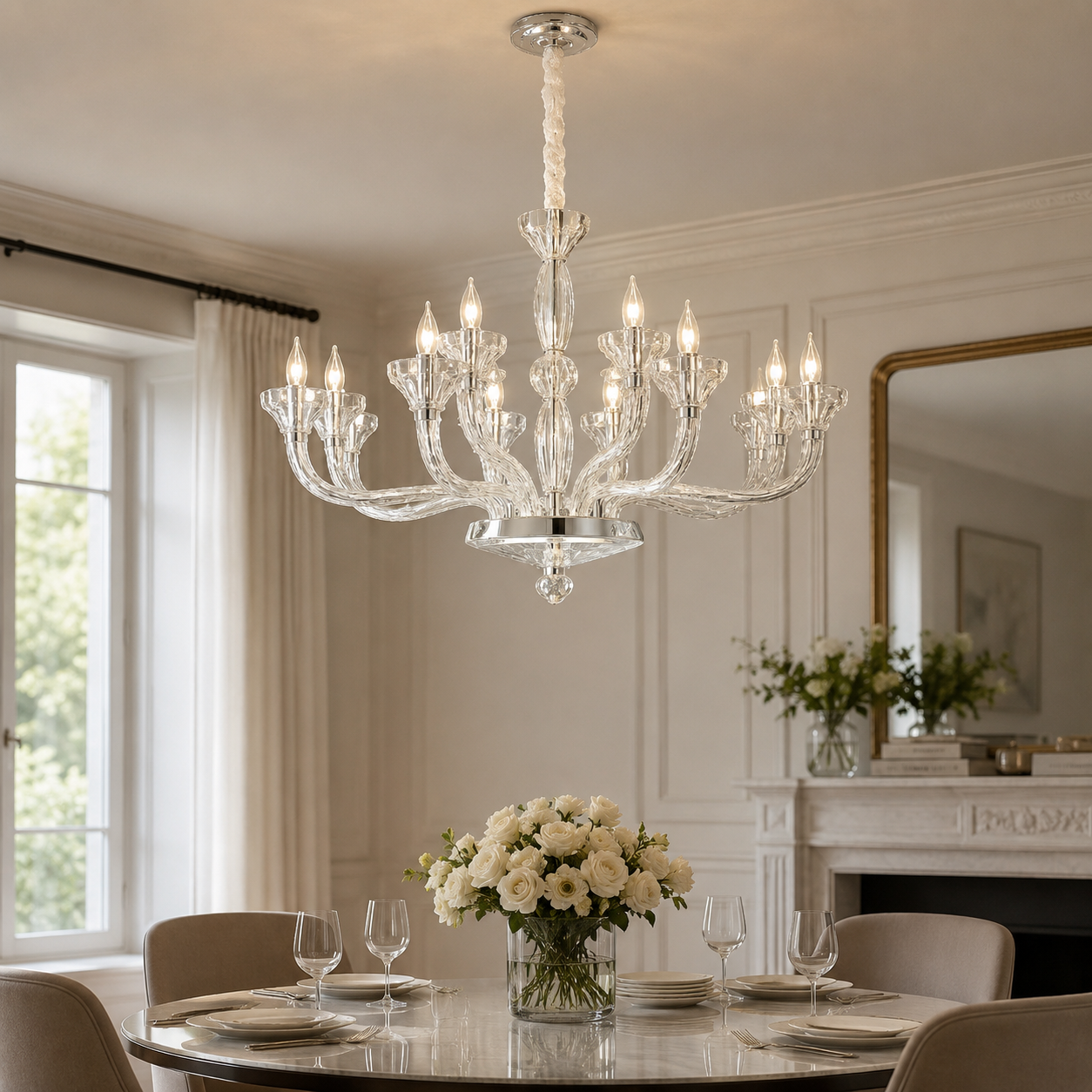 Trellis Chandelier H70 cm