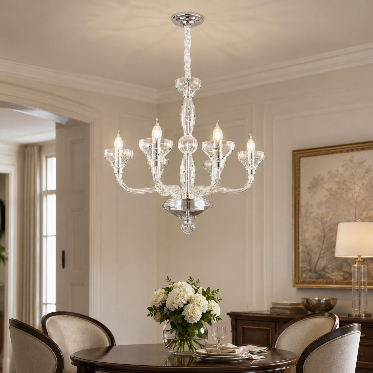 Trellis Chandelier H65 cm