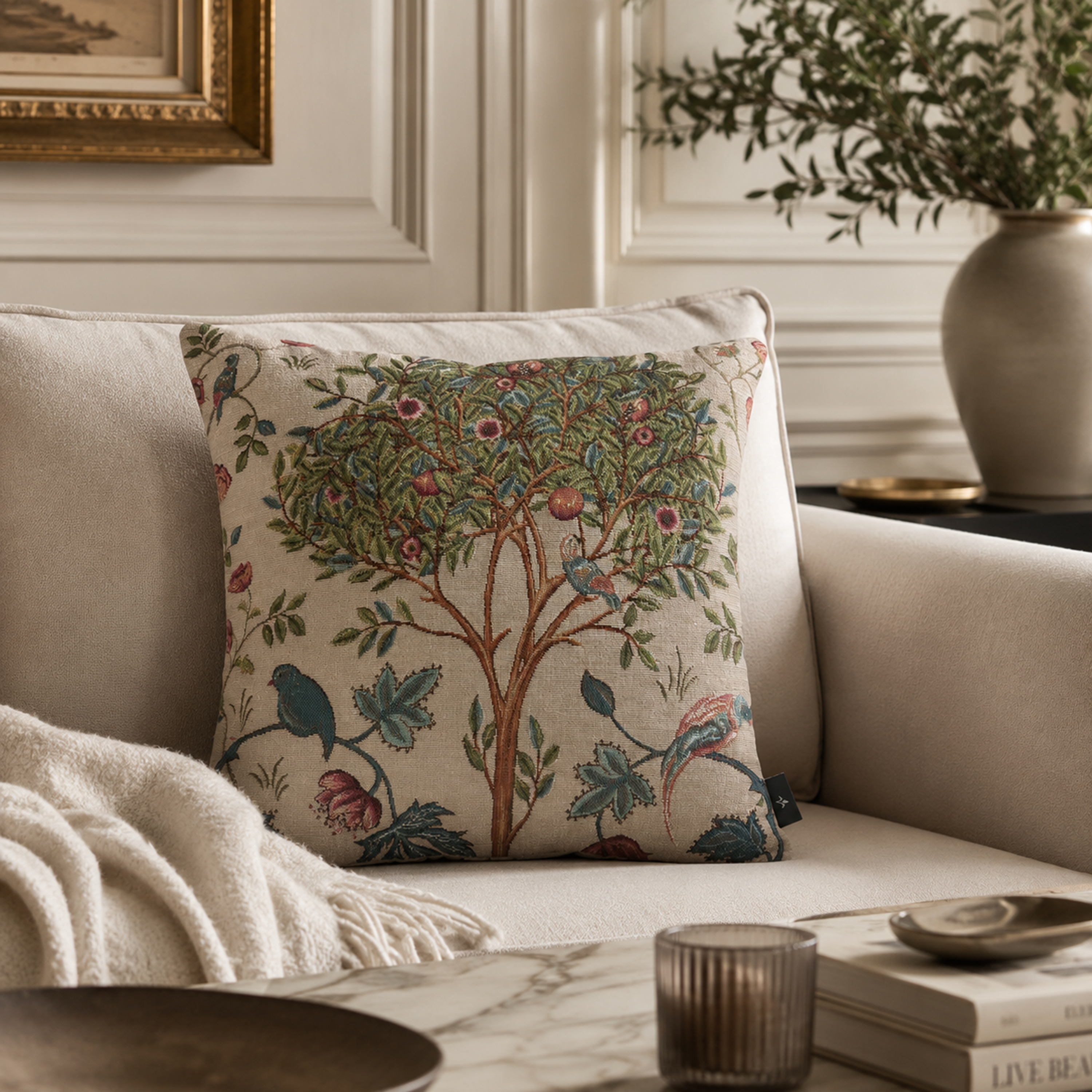 Kelmscott tree Decorative Cushion