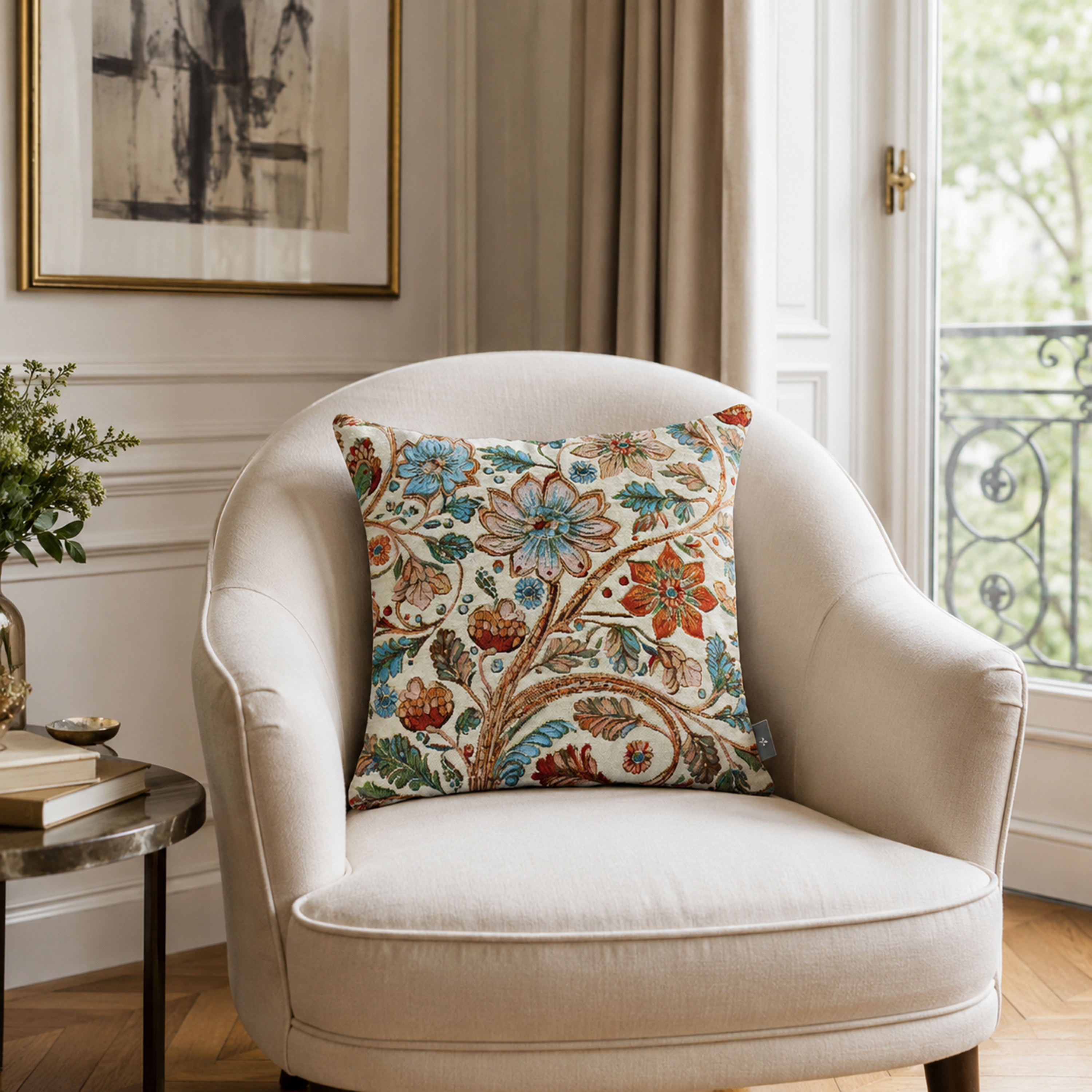 English Garden Decorative Cushion