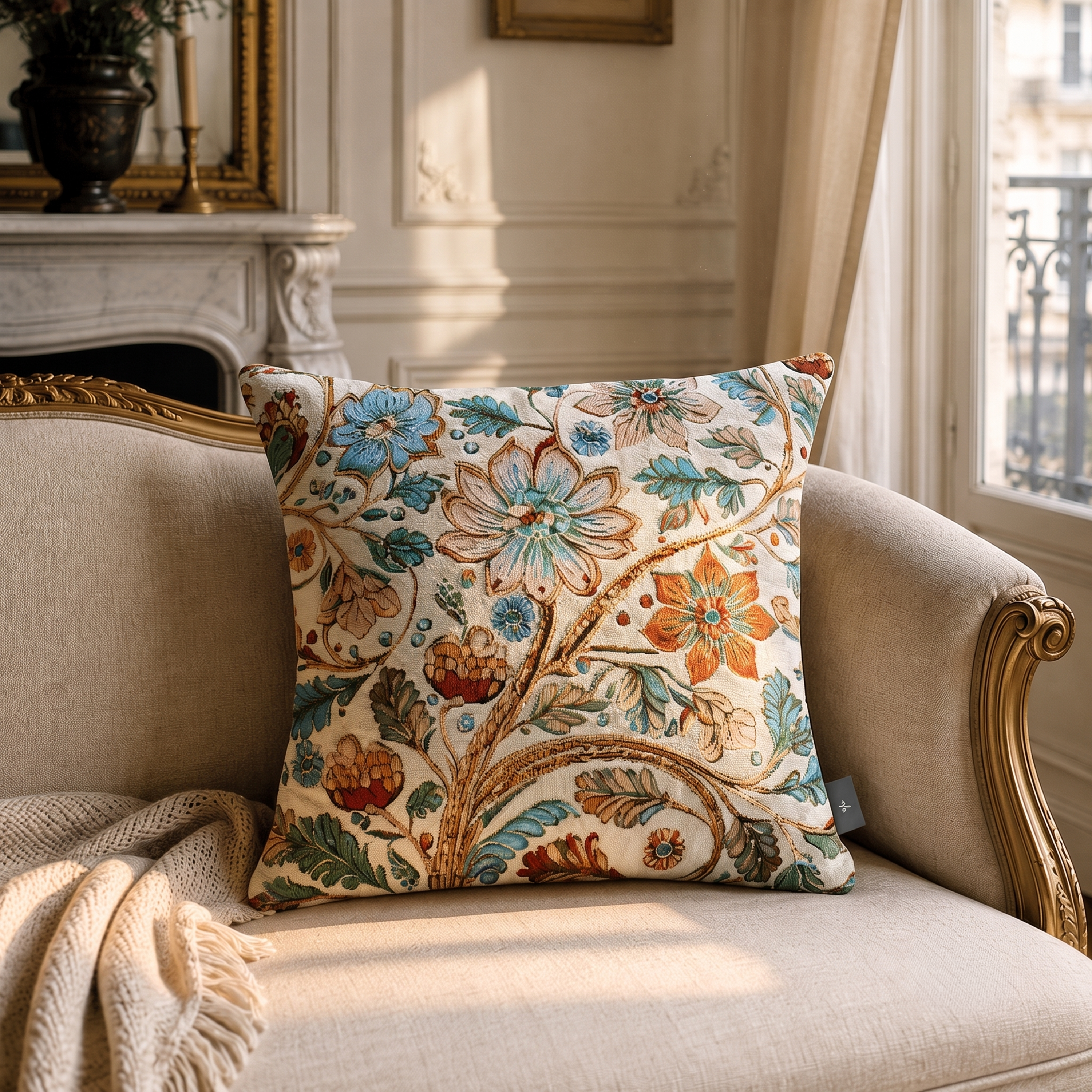 English Garden Decorative Cushion