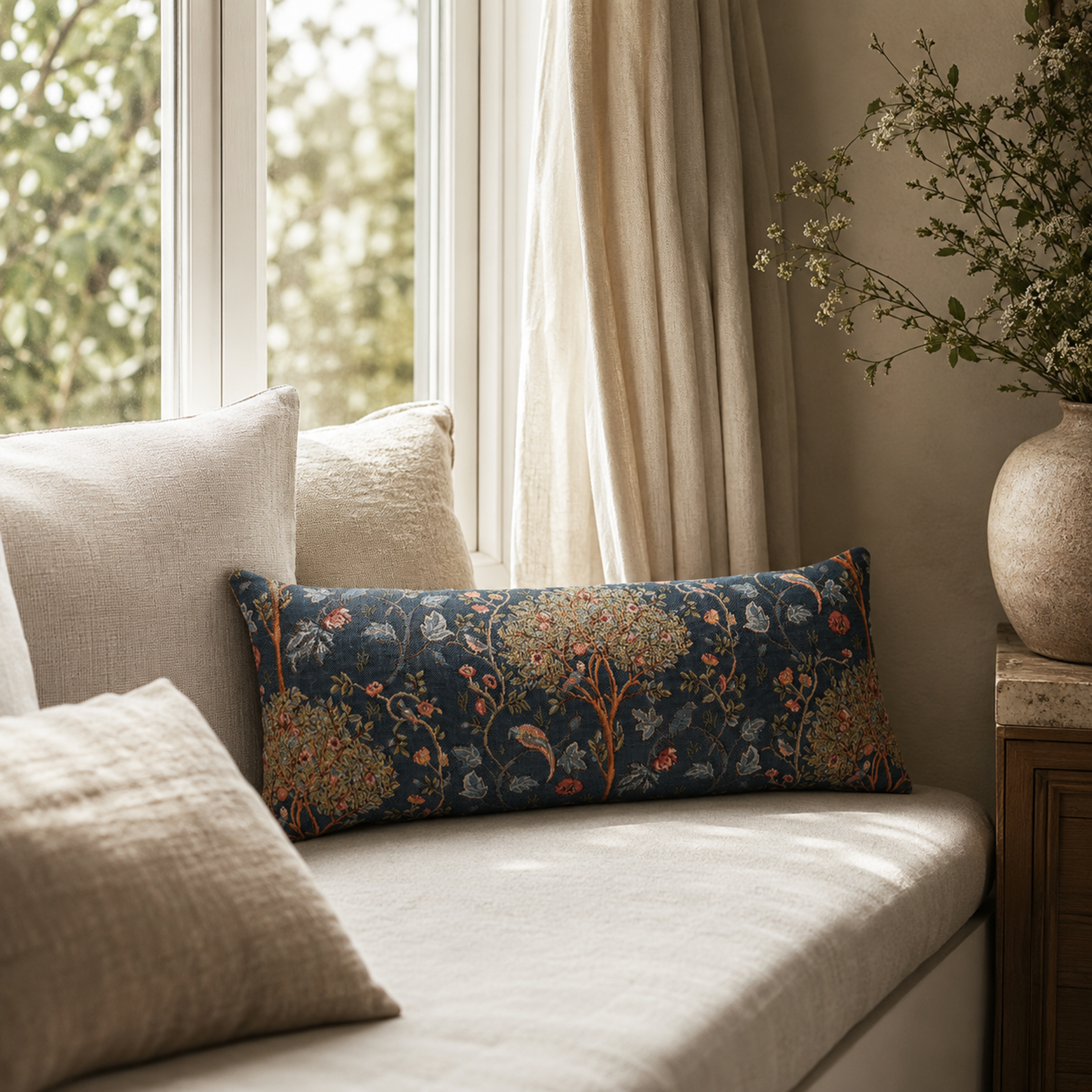 Kelmscott tree Lumbar Navy