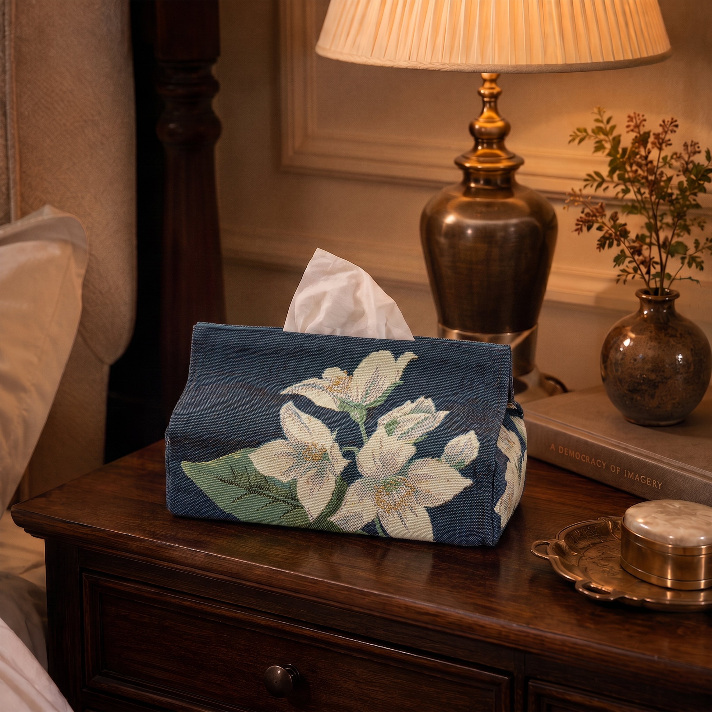 Jasmine Tissue Box
