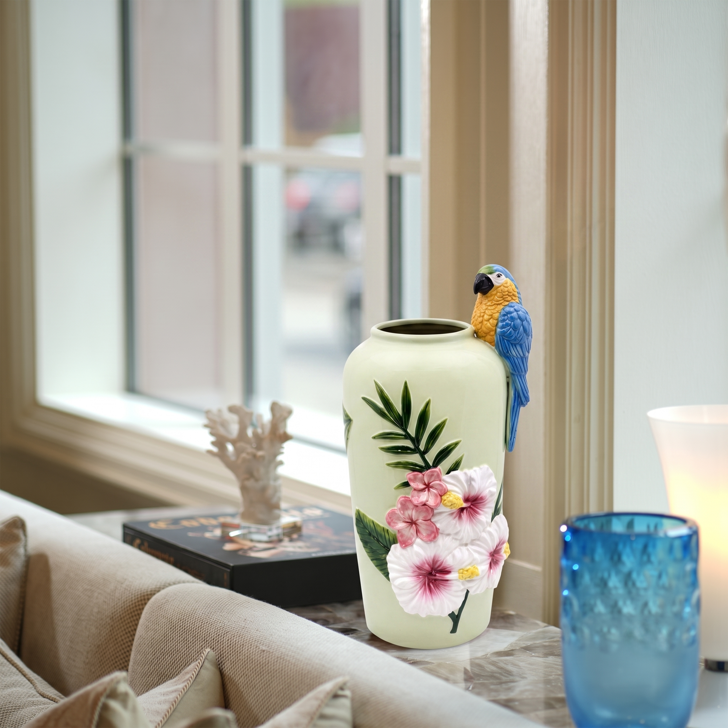 Fleuron Vase H37 cm