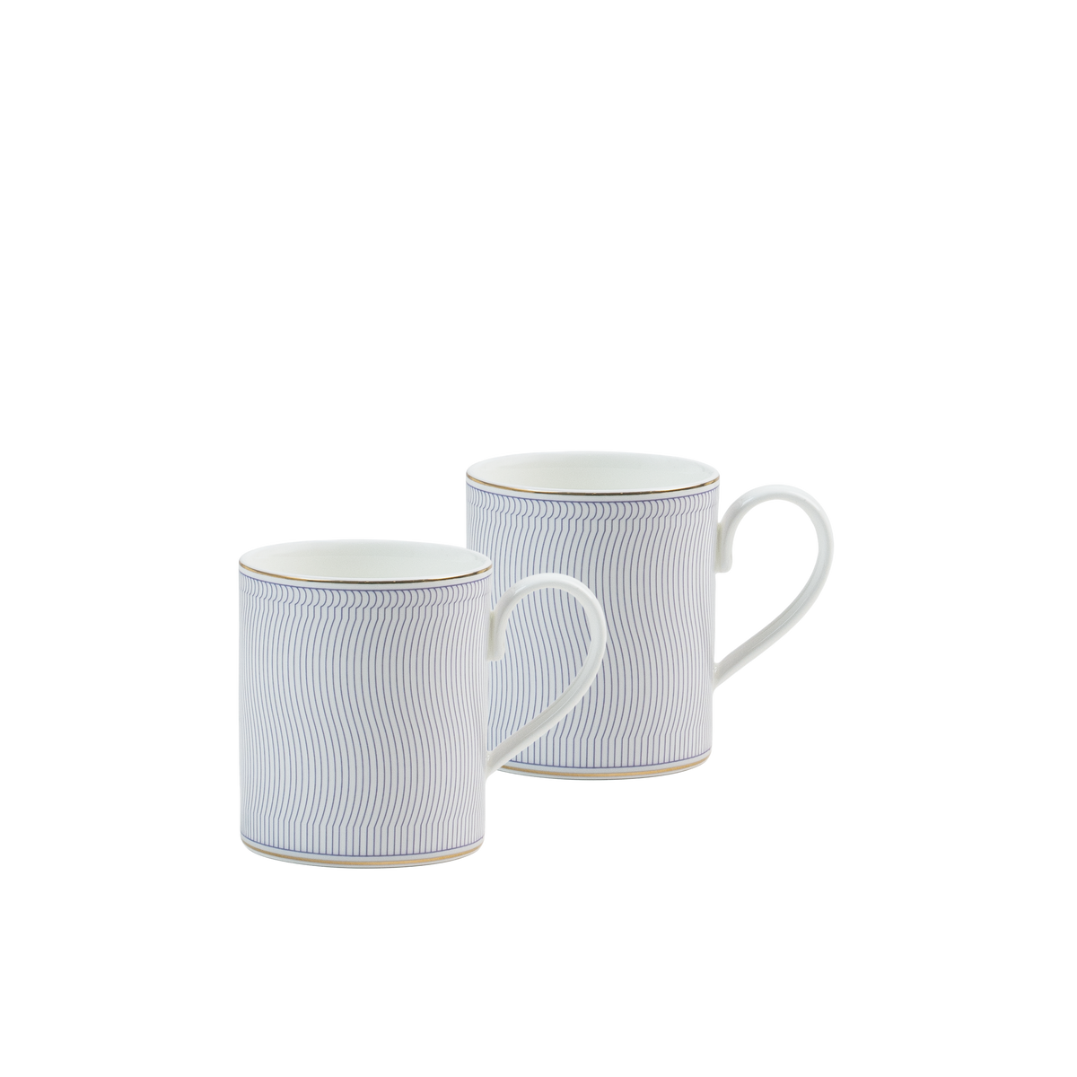 Purple Line Mug