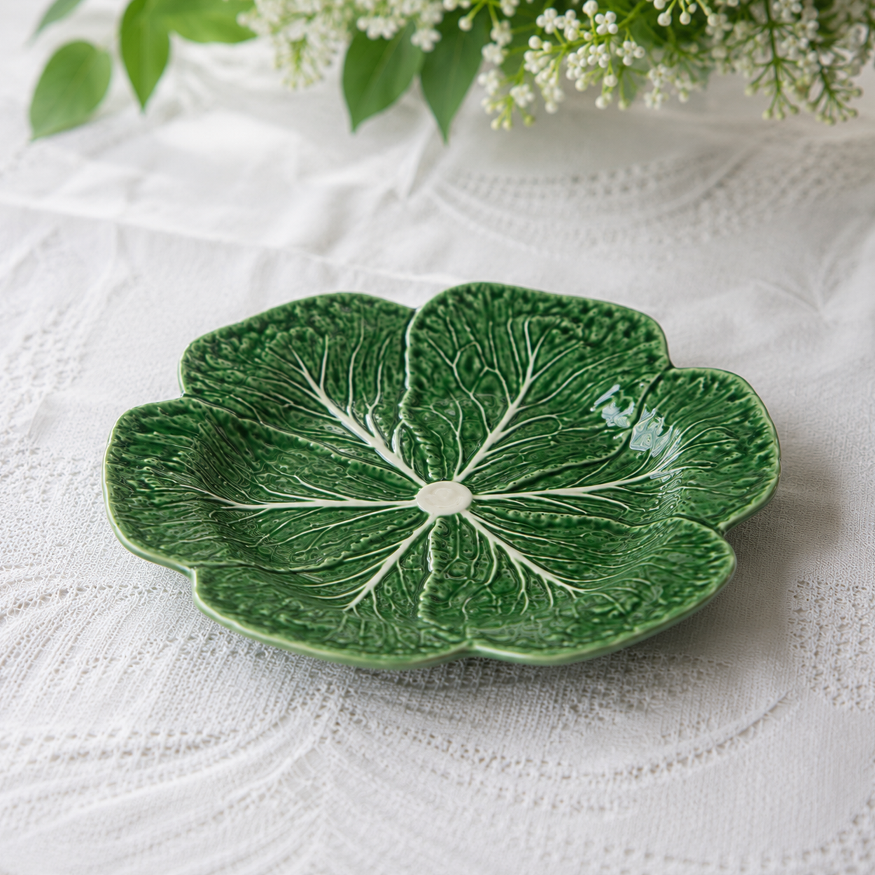 Cabbage Dinner Plate Green