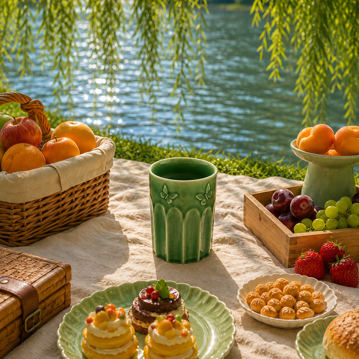 Patio Tumbler Green