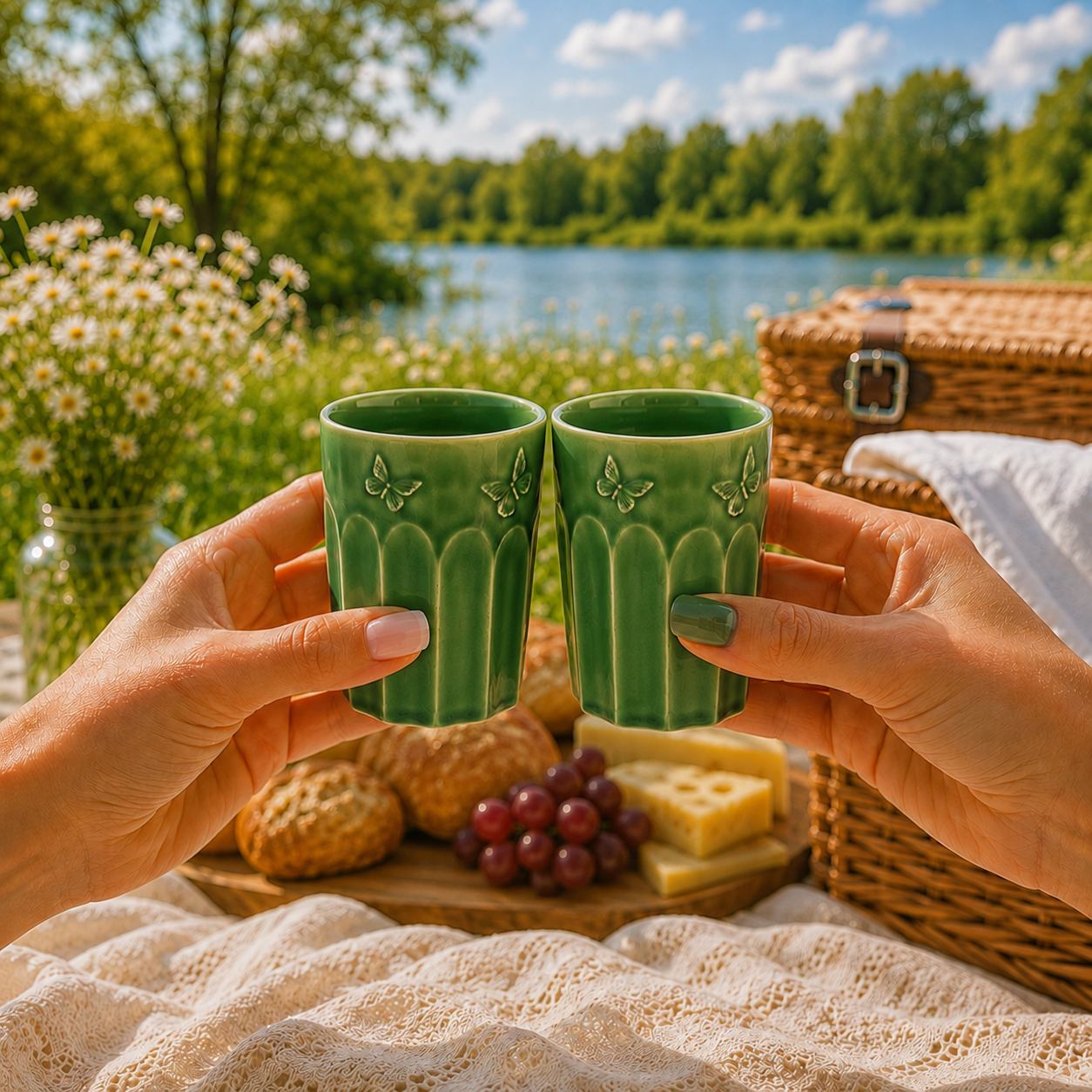 Patio Tumbler Green