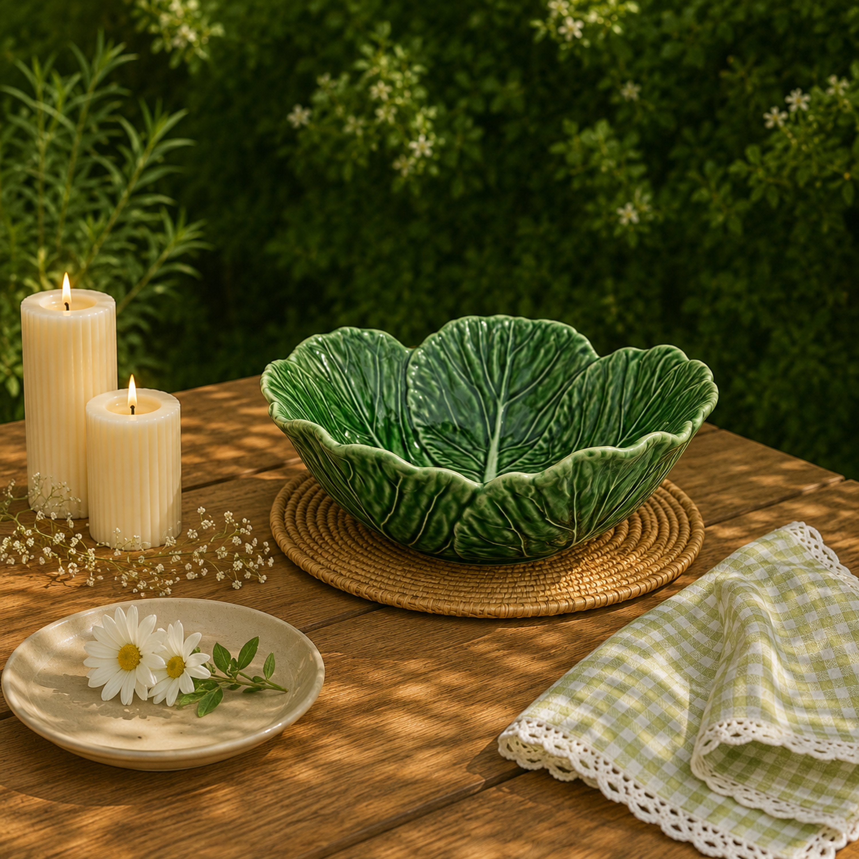 Cabbage Salad Bowl Green