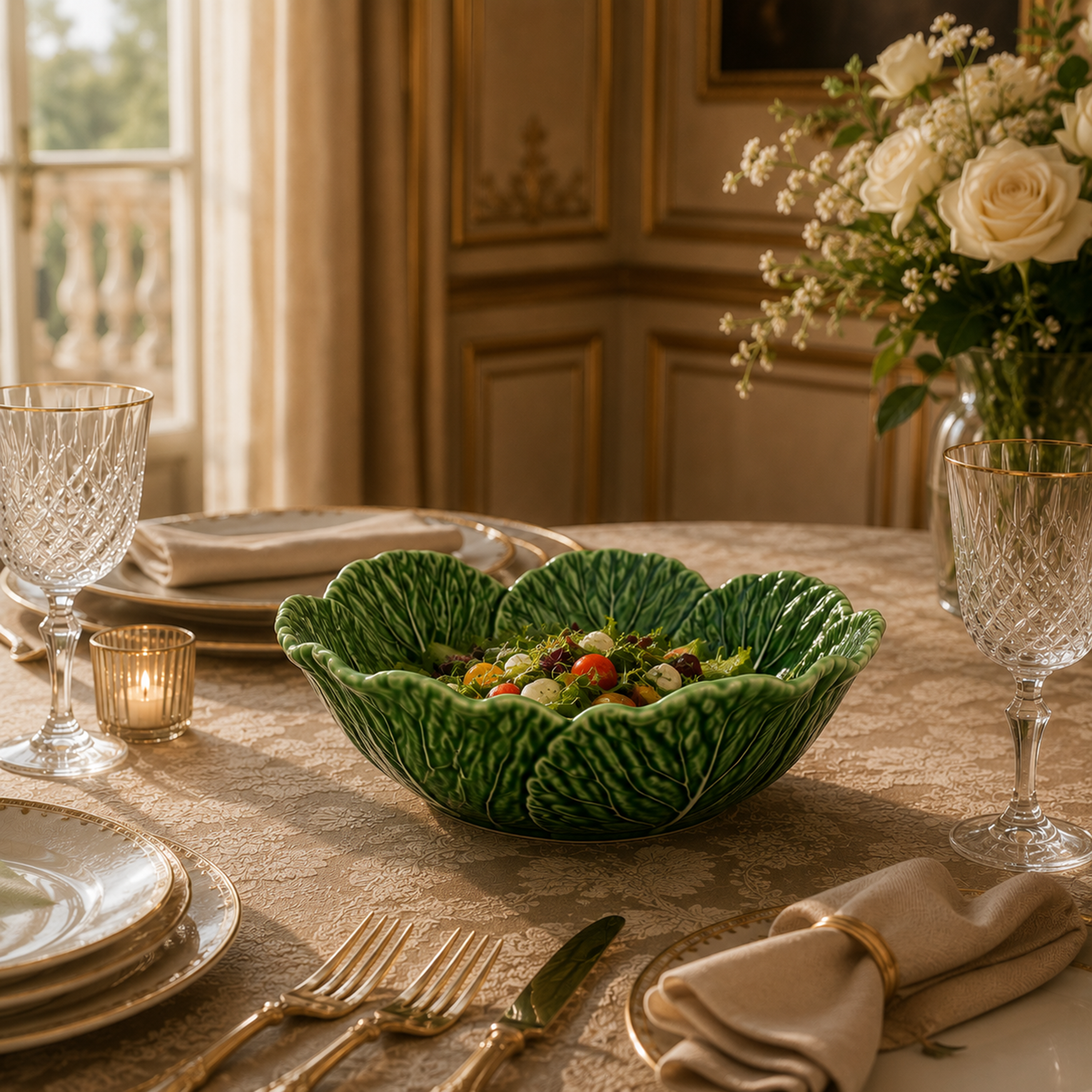 Cabbage Salad Bowl Green