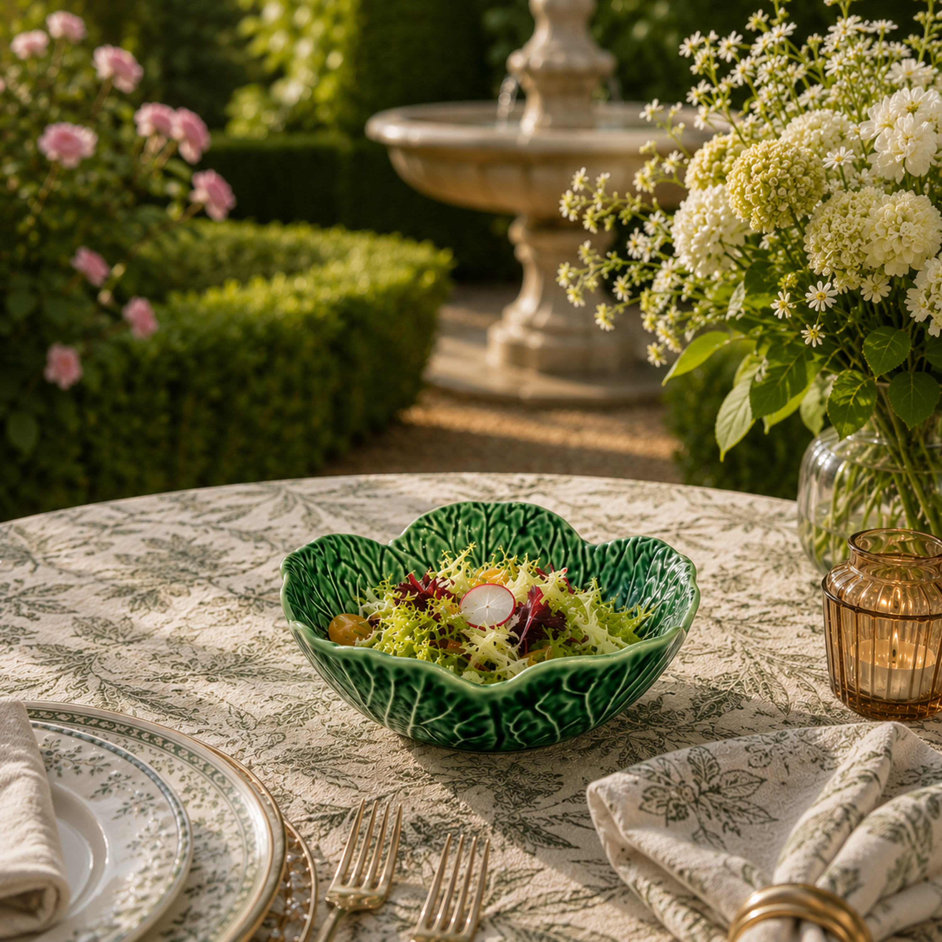 Cabbage Salad Bowl Green