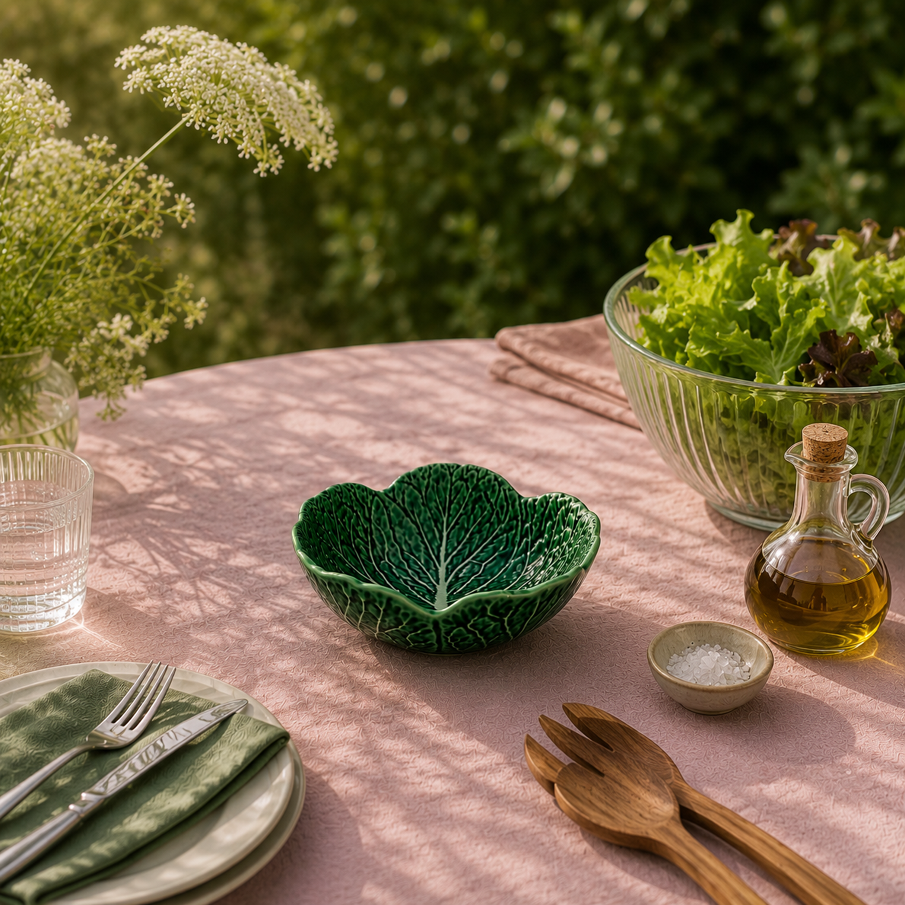 Cabbage Salad Bowl Green