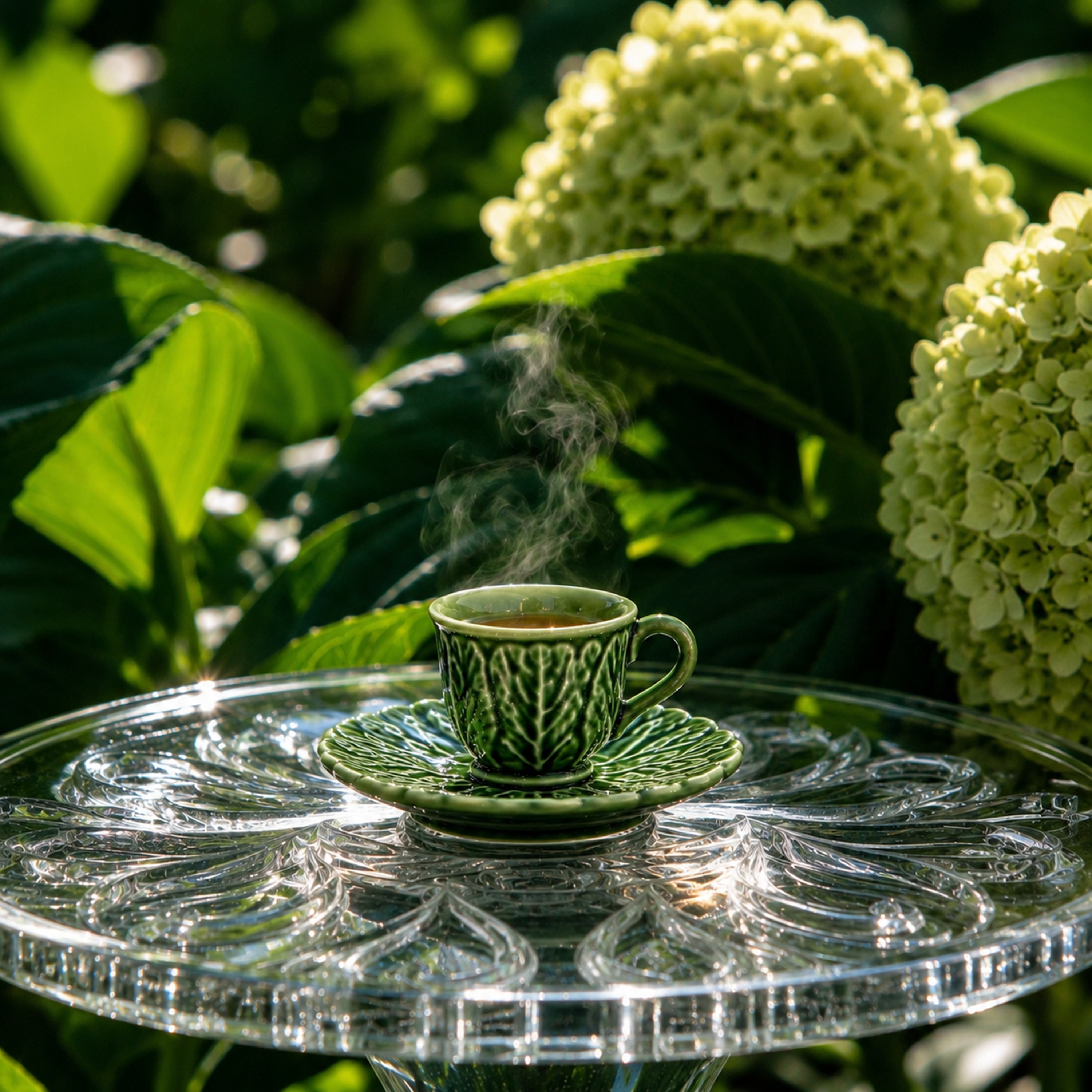 Cabbage Espresso Cup & Saucer