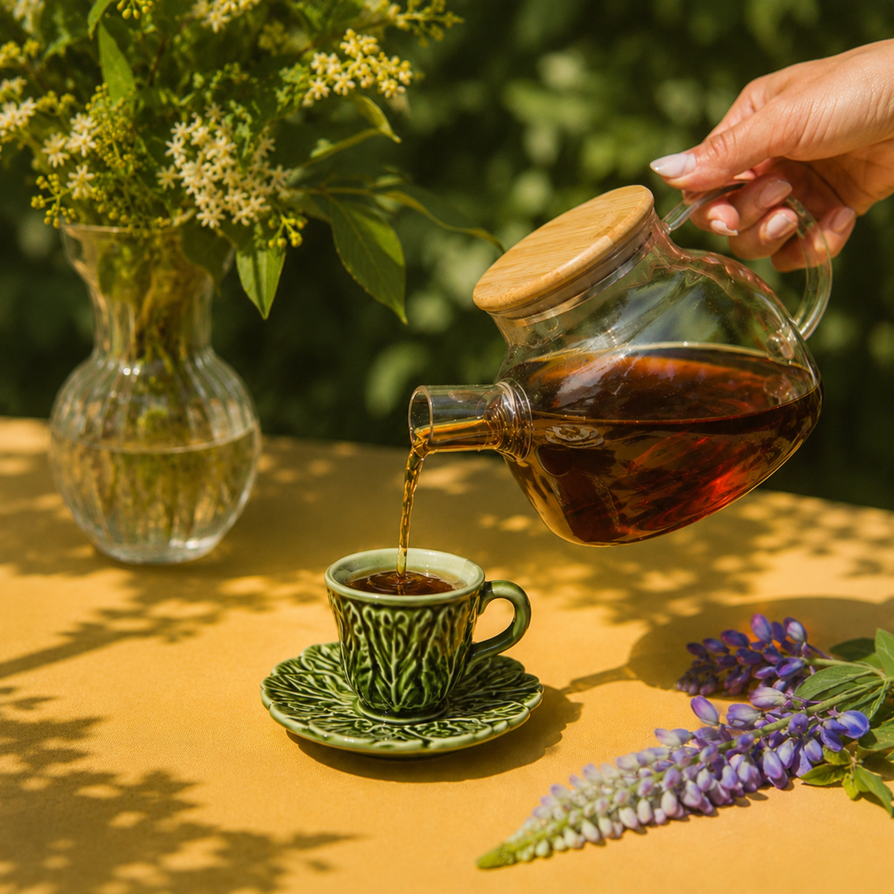 Cabbage Espresso Cup & Saucer