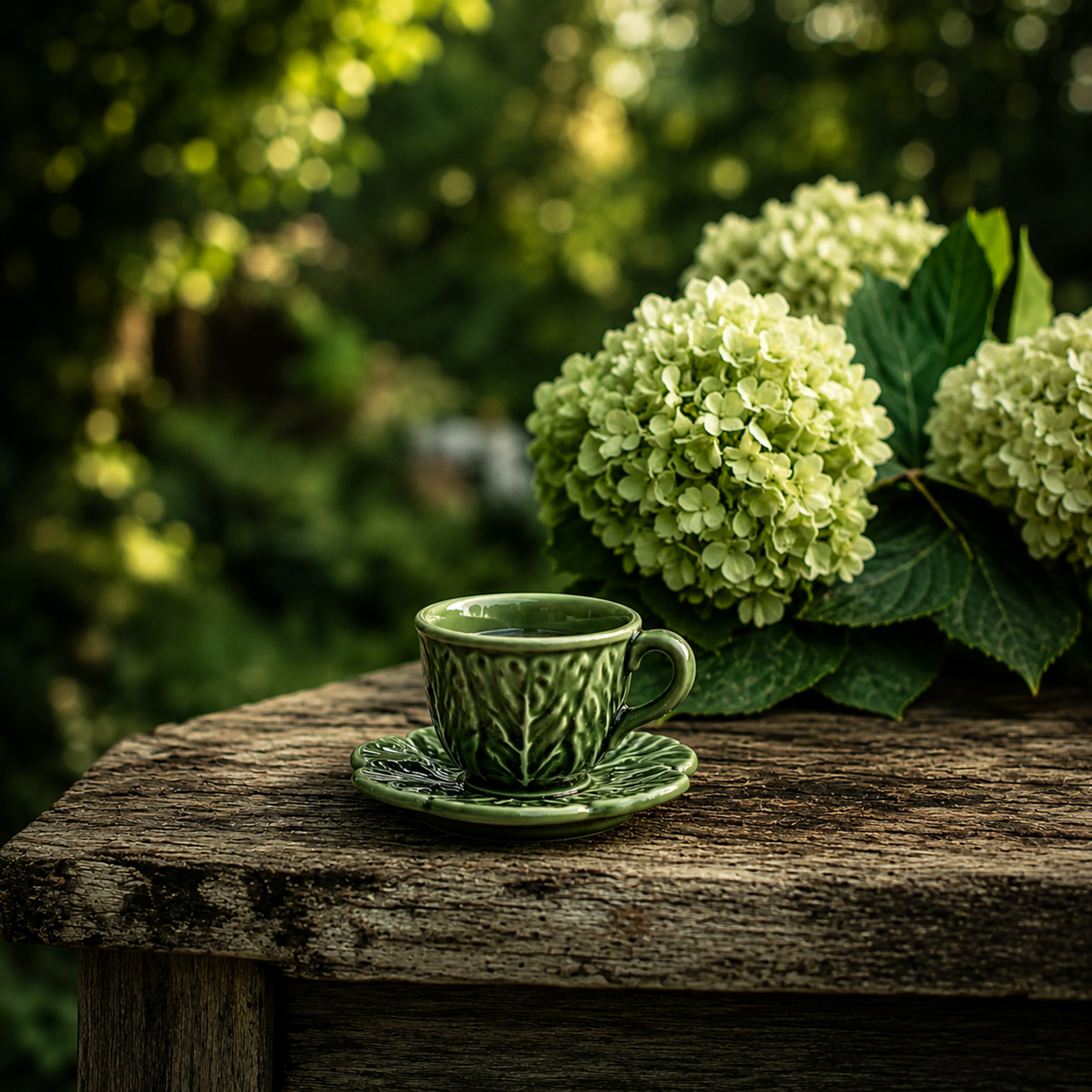 Cabbage Espresso Cup & Saucer