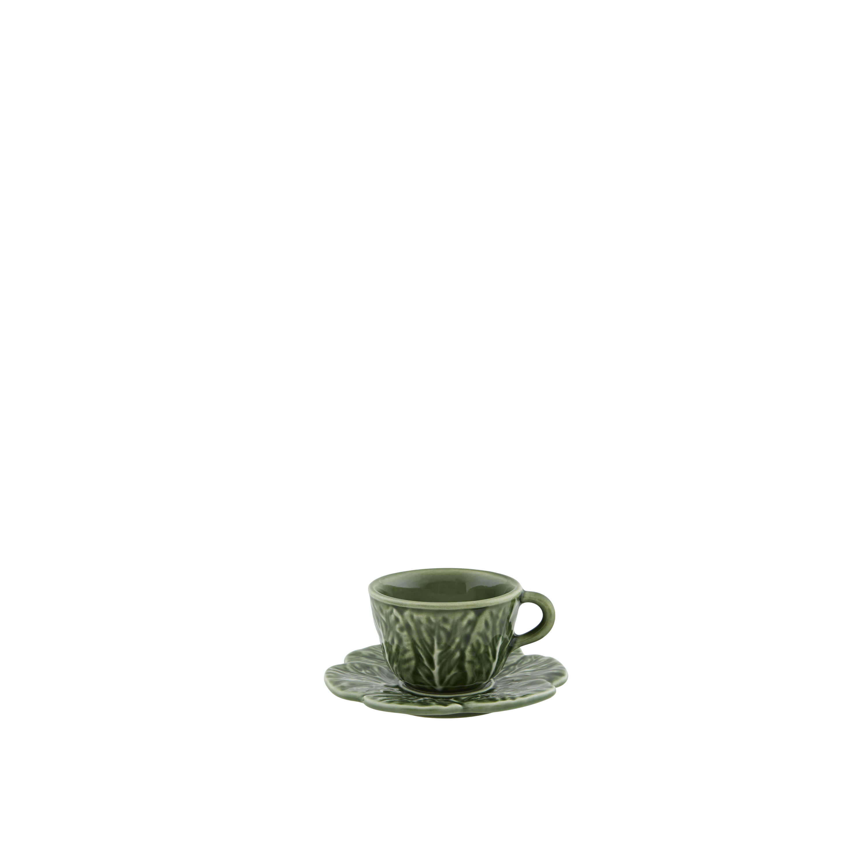 Cabbage Espresso Cup & Saucer