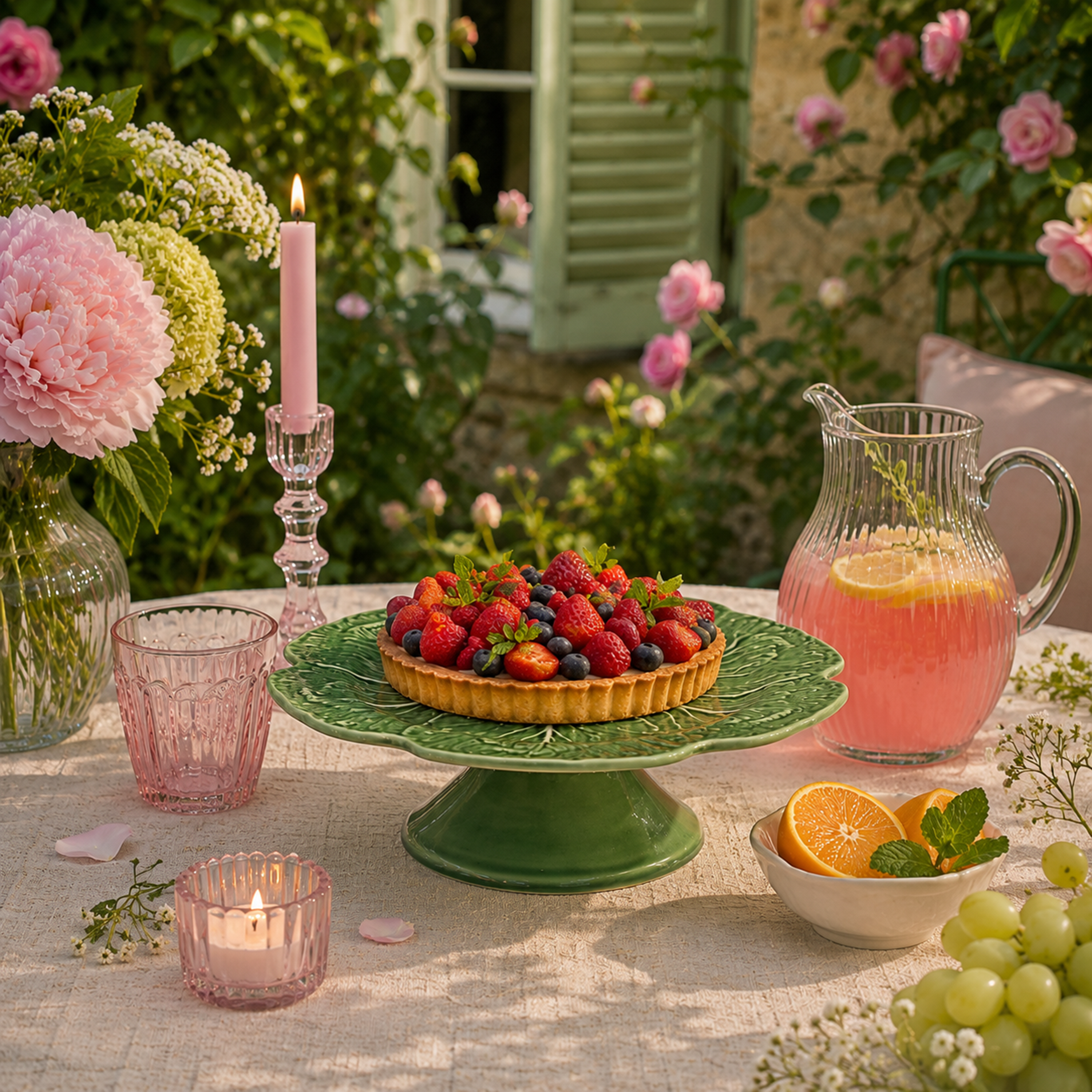 Cabbage Cake Stand