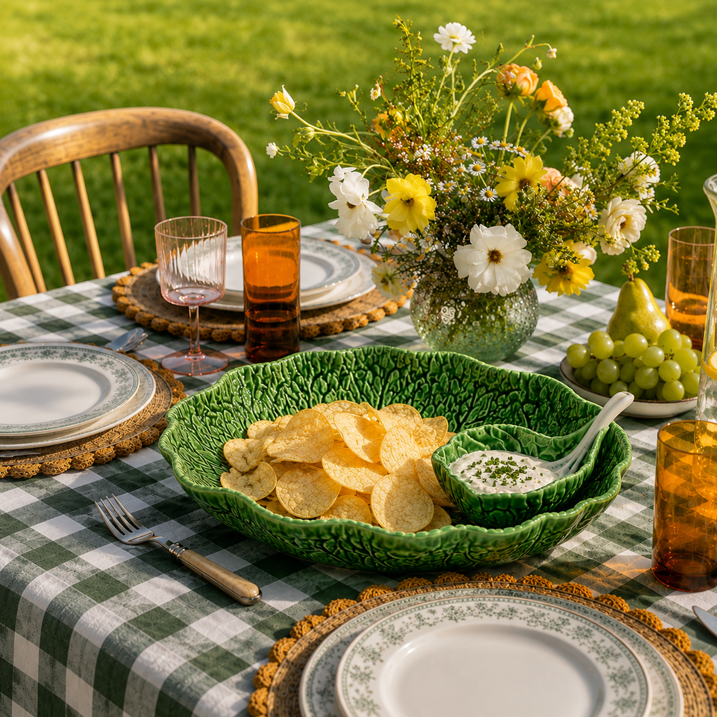Cabbage Chip & Dip
