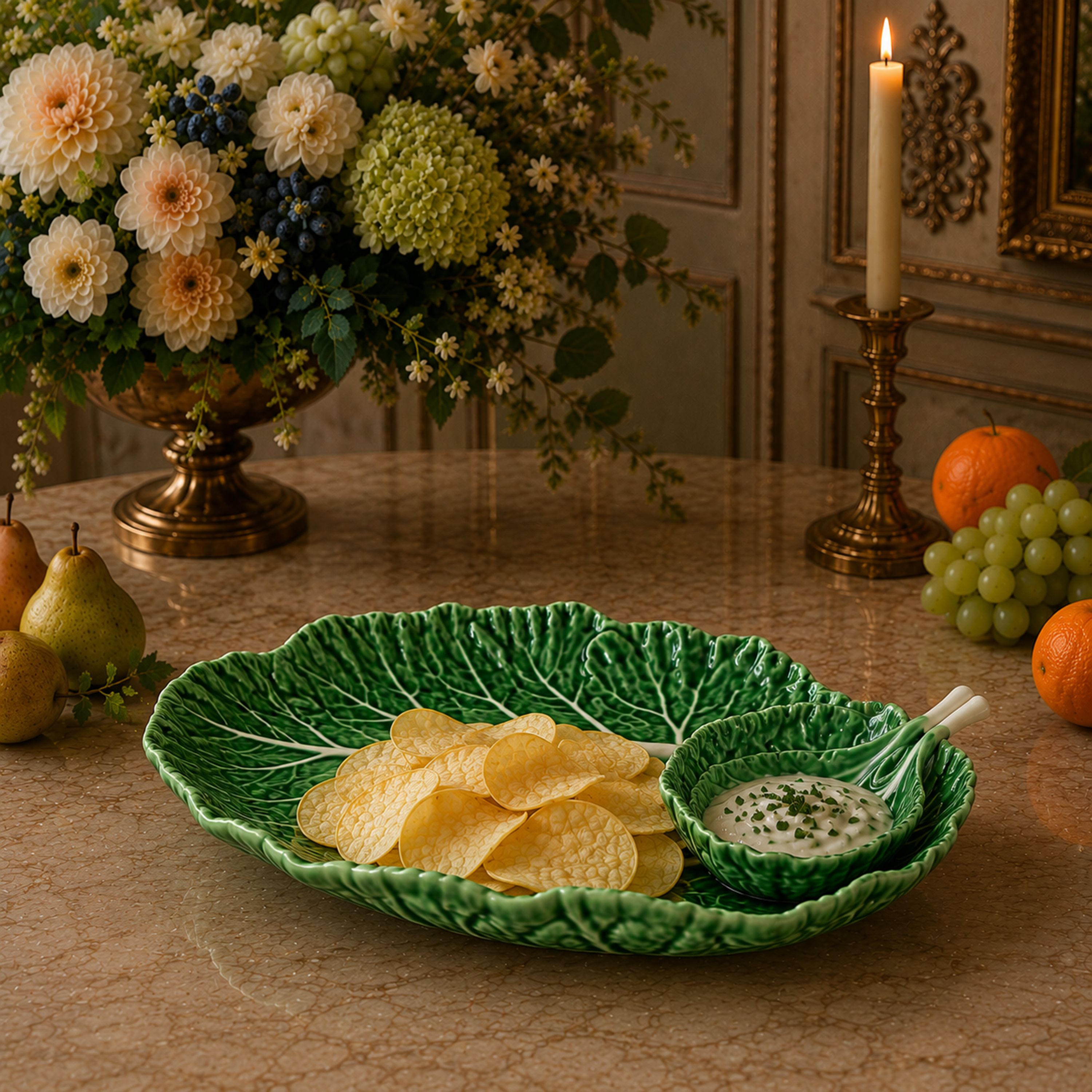 Cabbage Chip & Dip