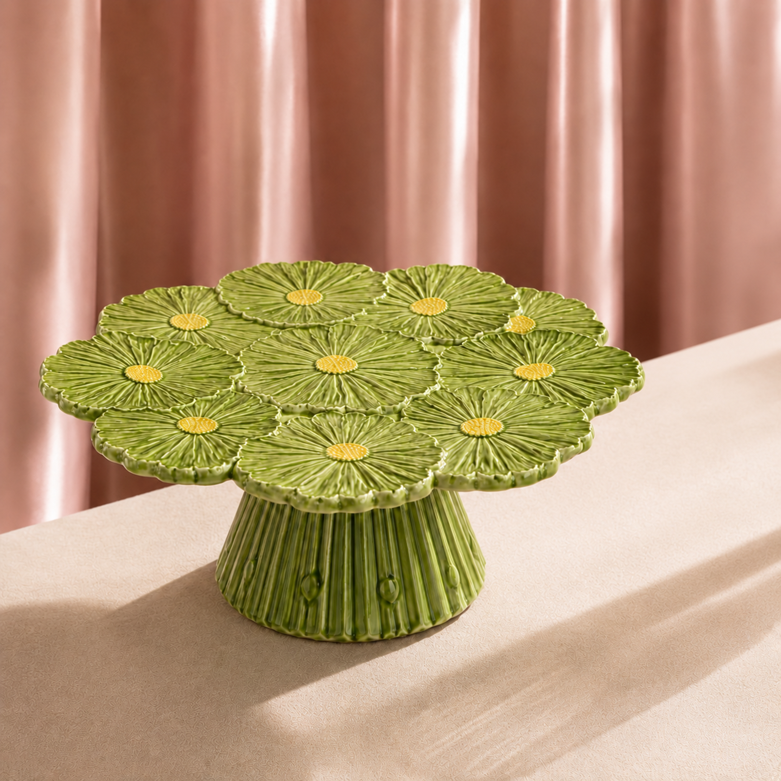 Maria Flor Cake Stand Green