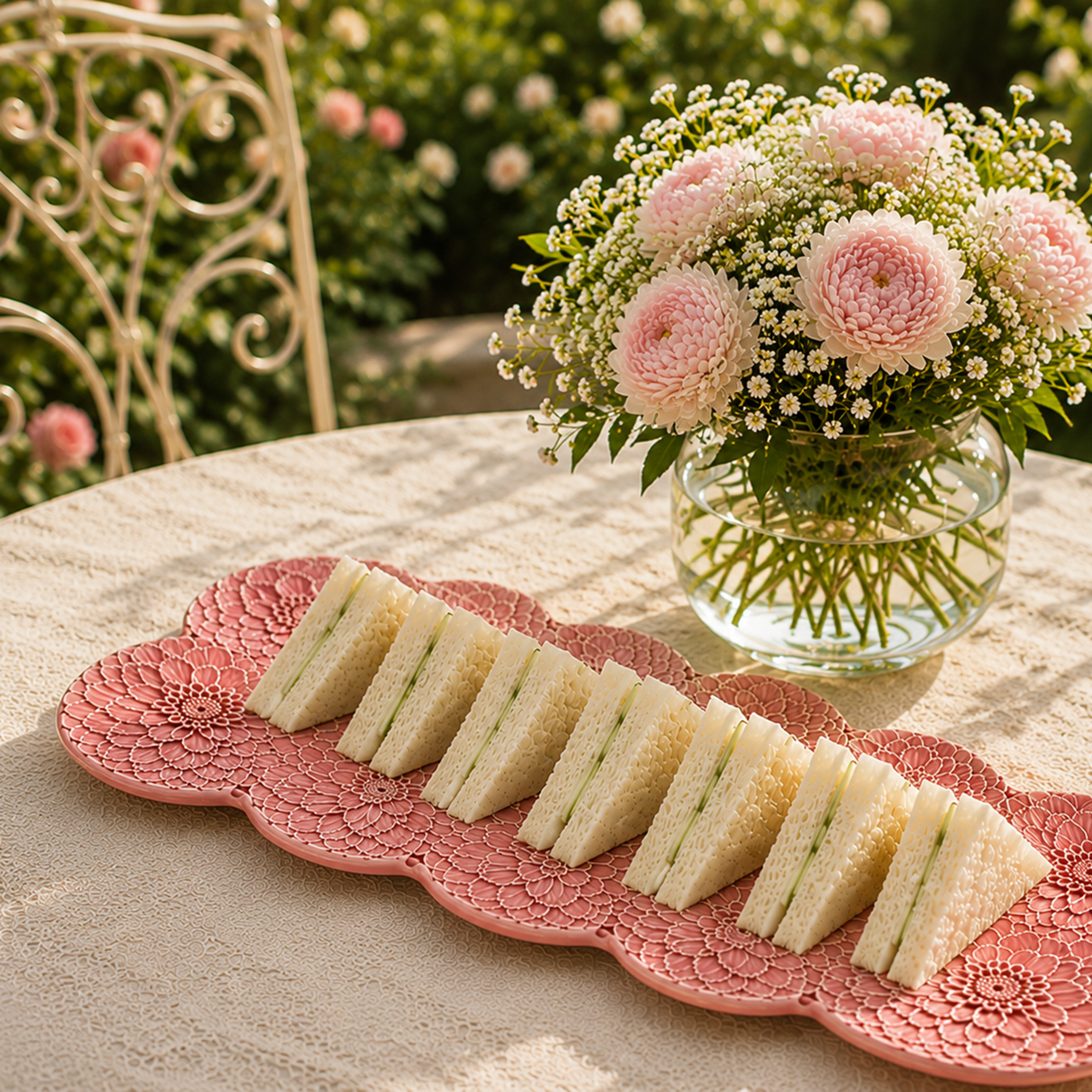 Maria Flor Sandwich Tray