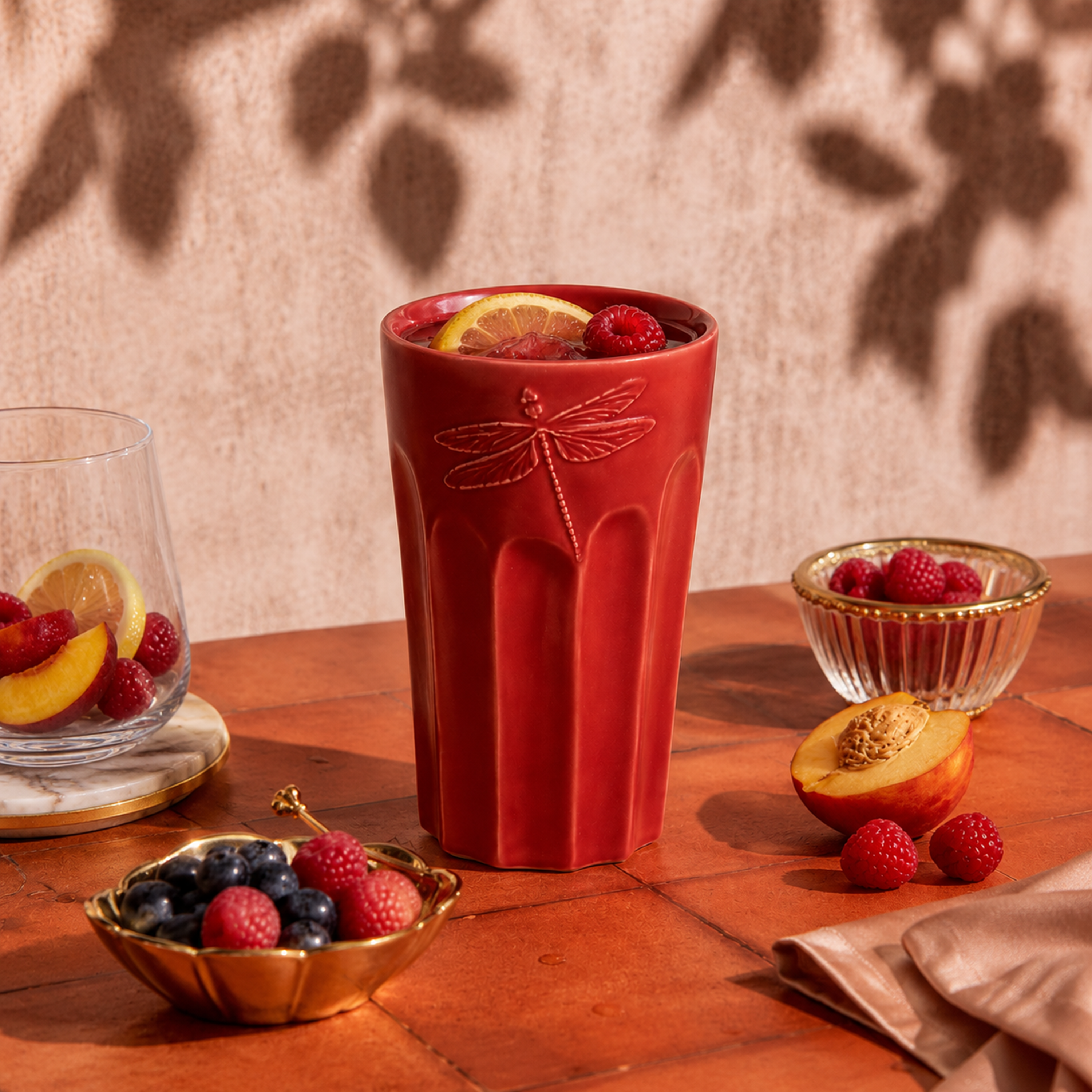 Patio Tumbler Red