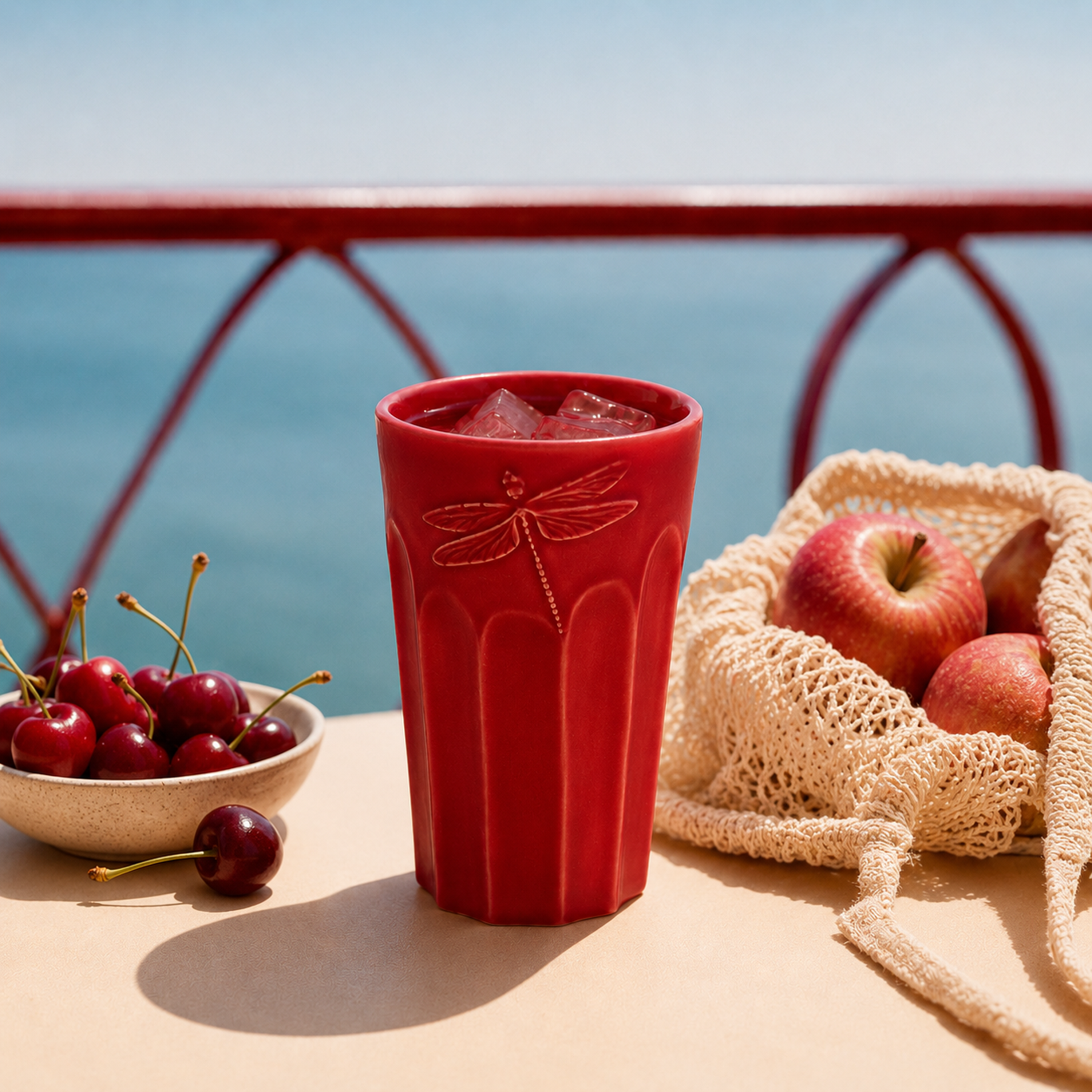 Patio Tumbler Red