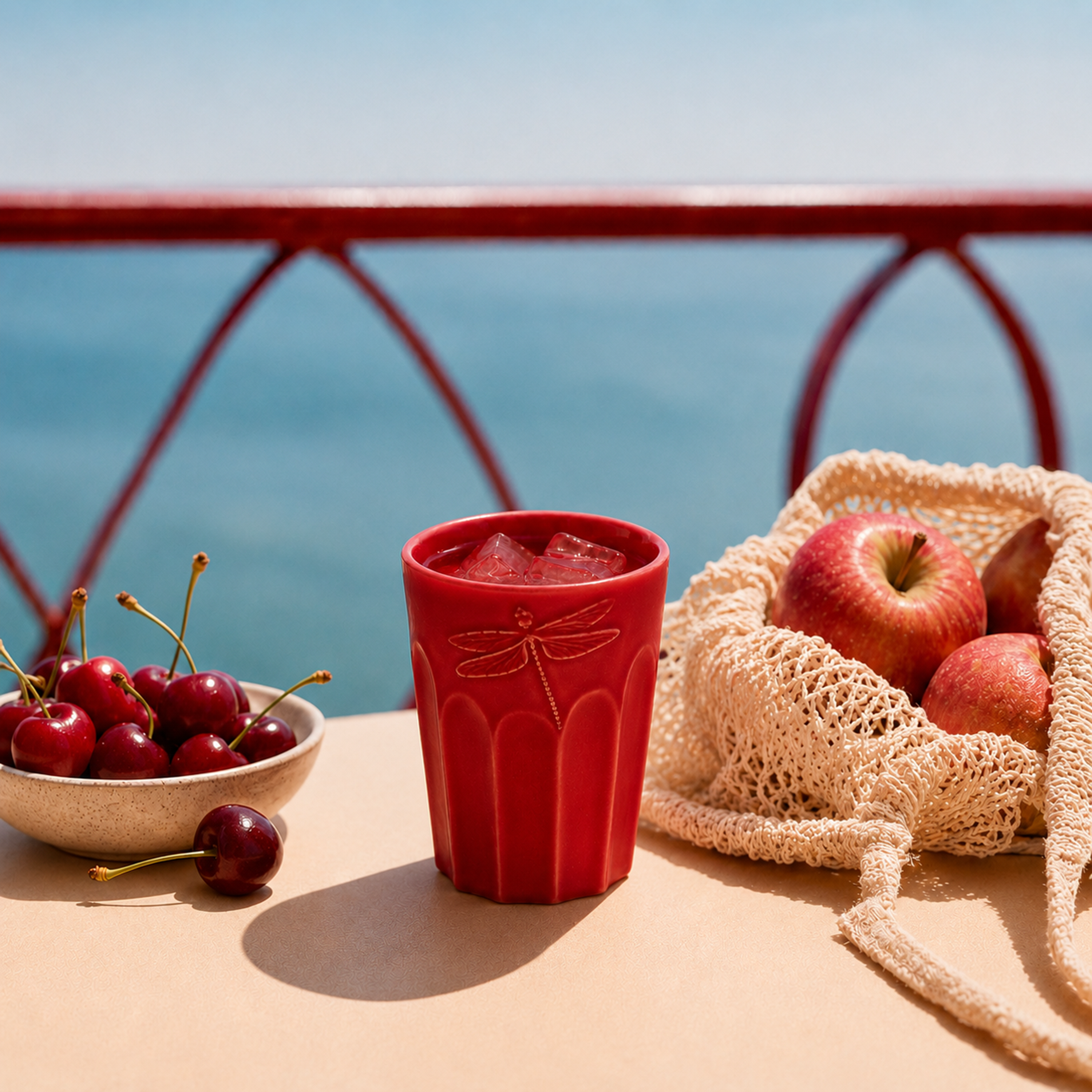 Patio Tumbler Red